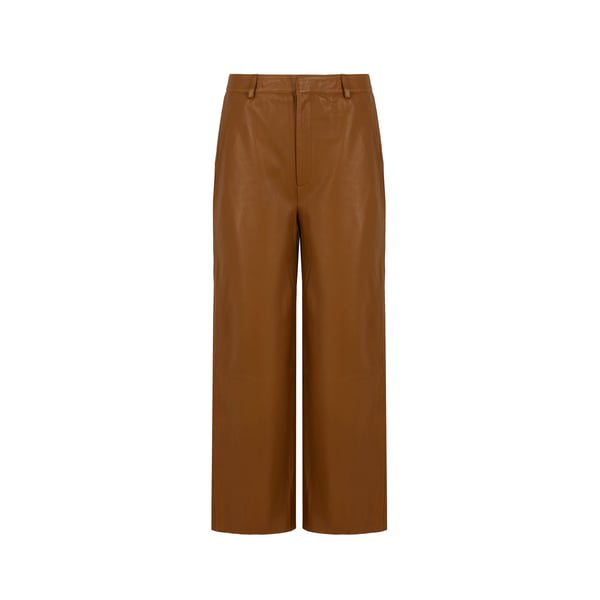 Pantalon en cuir d'agneau