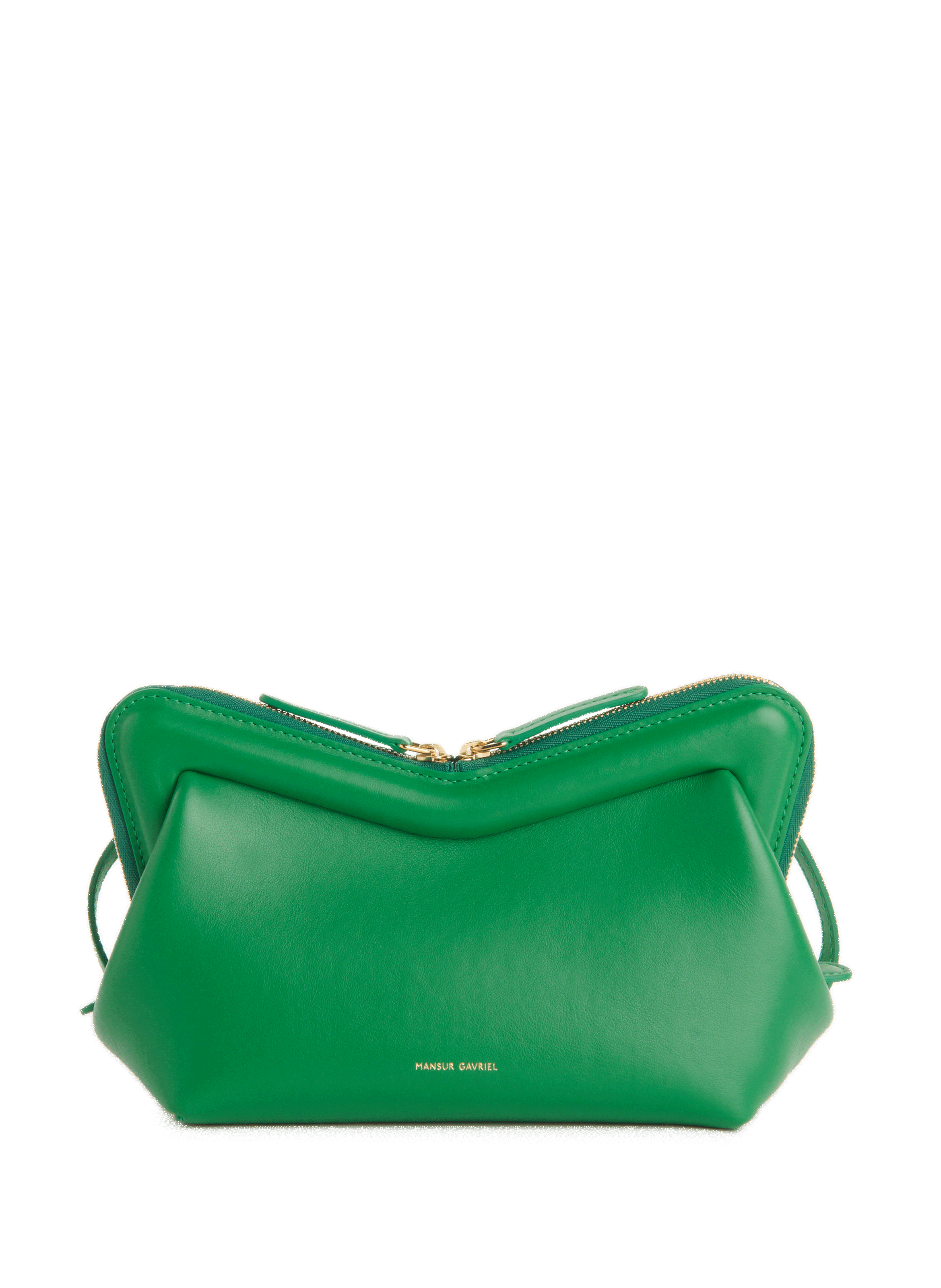 MANSUR GAVRIEL Sac à bandoulière en cuir Vert