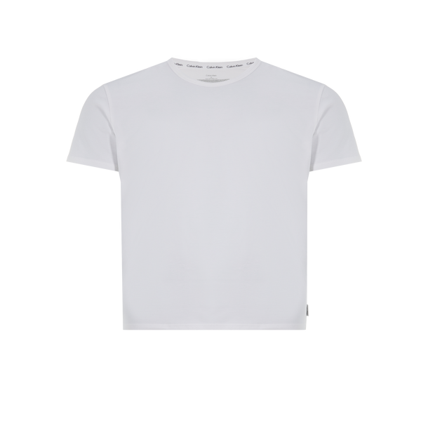 Calvin Klein Pack Of Two Stretch Cotton Round-neck T-shirts In White