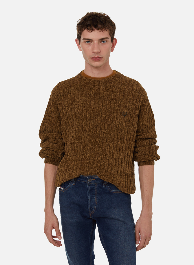 FRED PERRY Chenille-Strickpullover