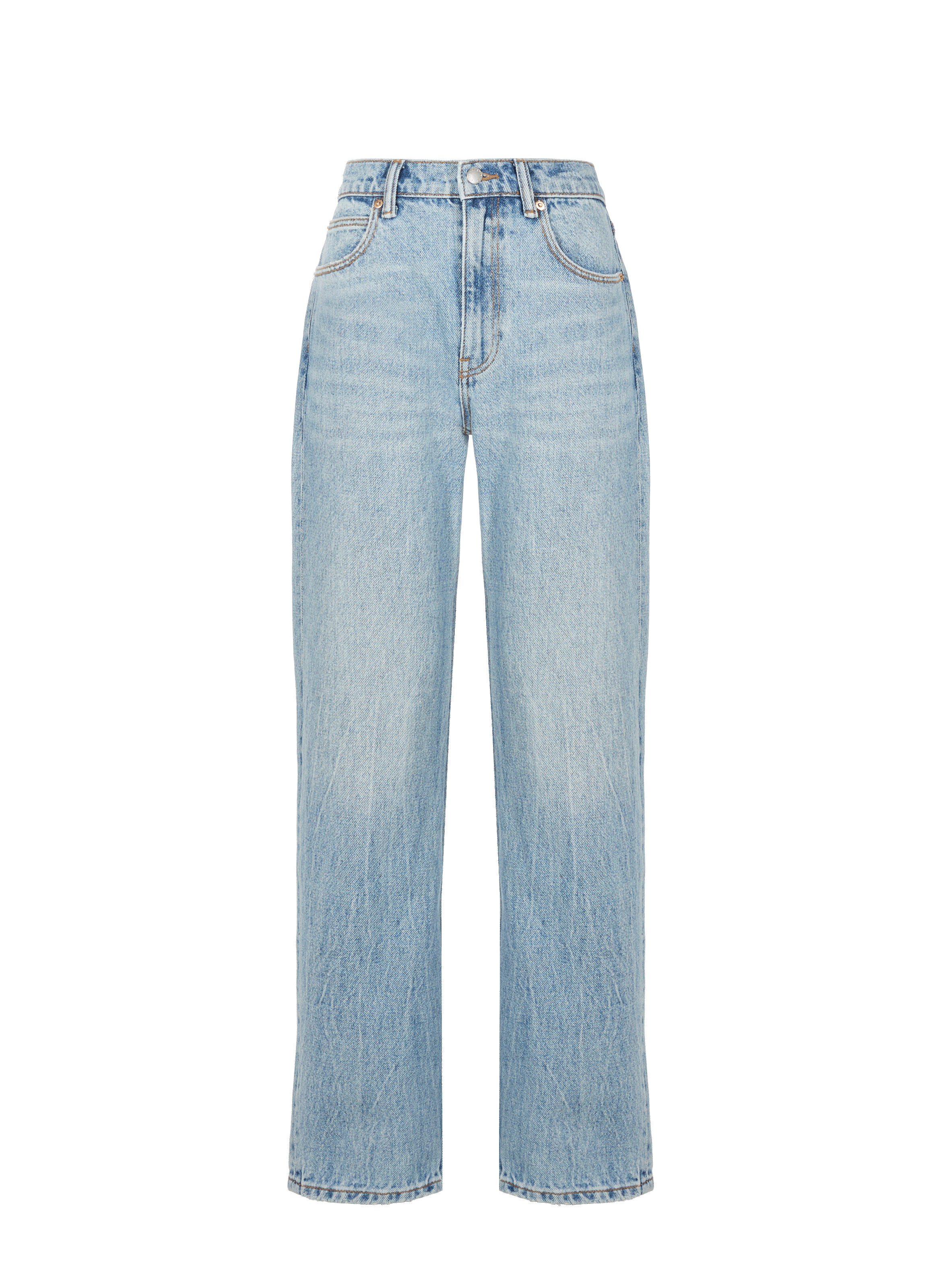 ALEXANDER WANG Denim cotton trousers  Blue