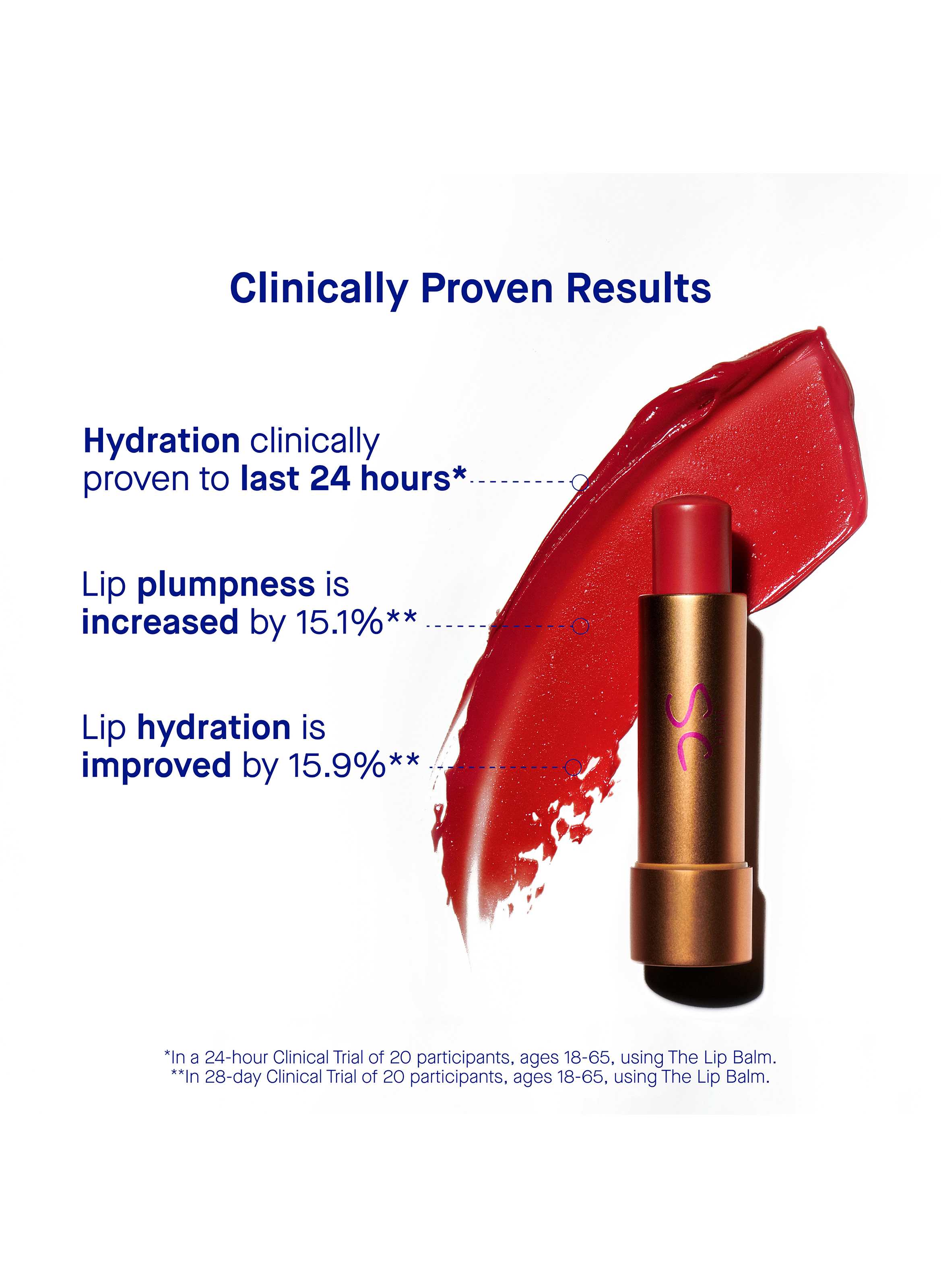 The Tinted Balm Shade 2 AUGUSTINUS BADER A bright red coral