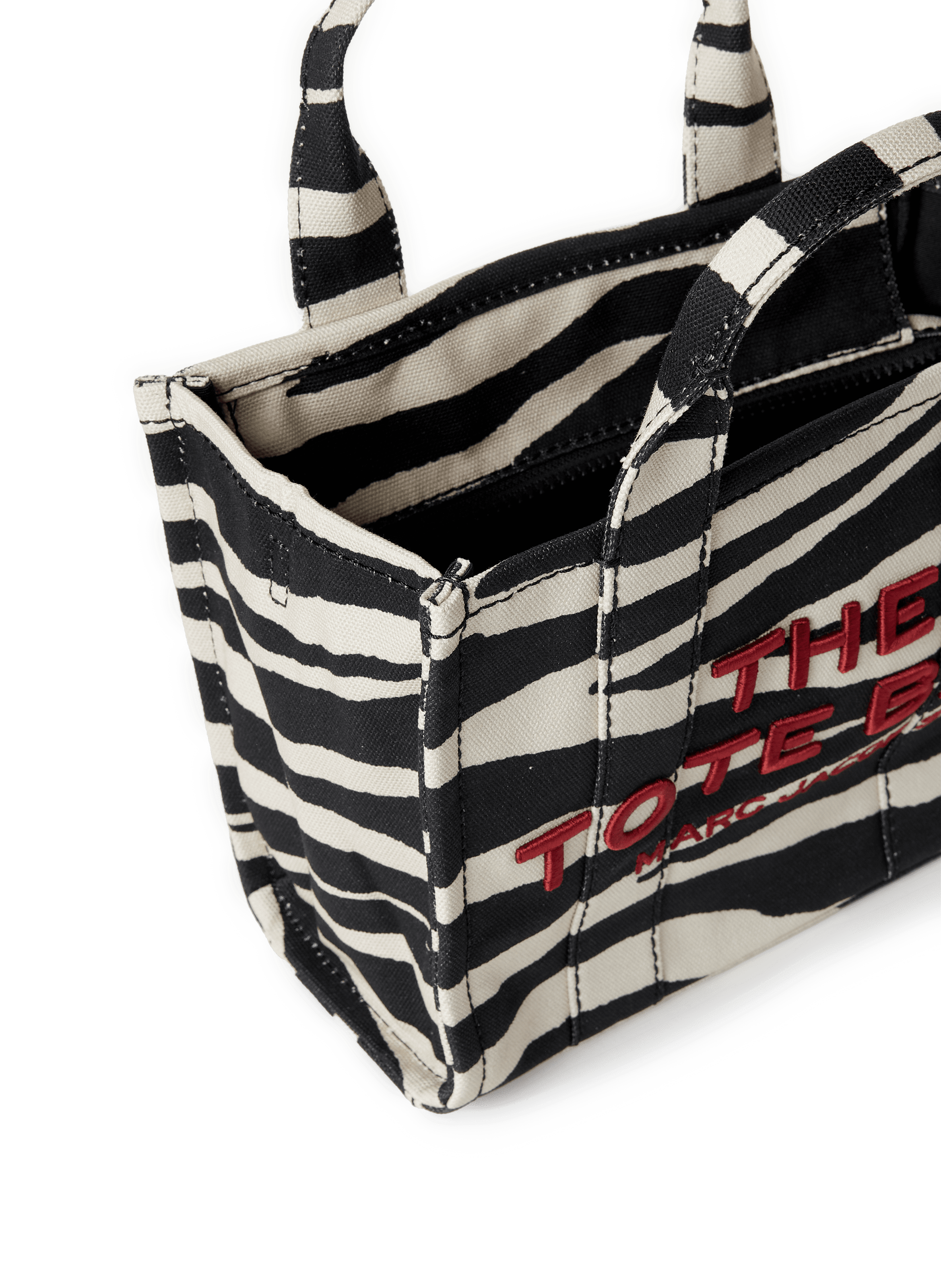 Sac cabas The Zebra Canvas Small Tote Bag MARC JACOBS Multicolore