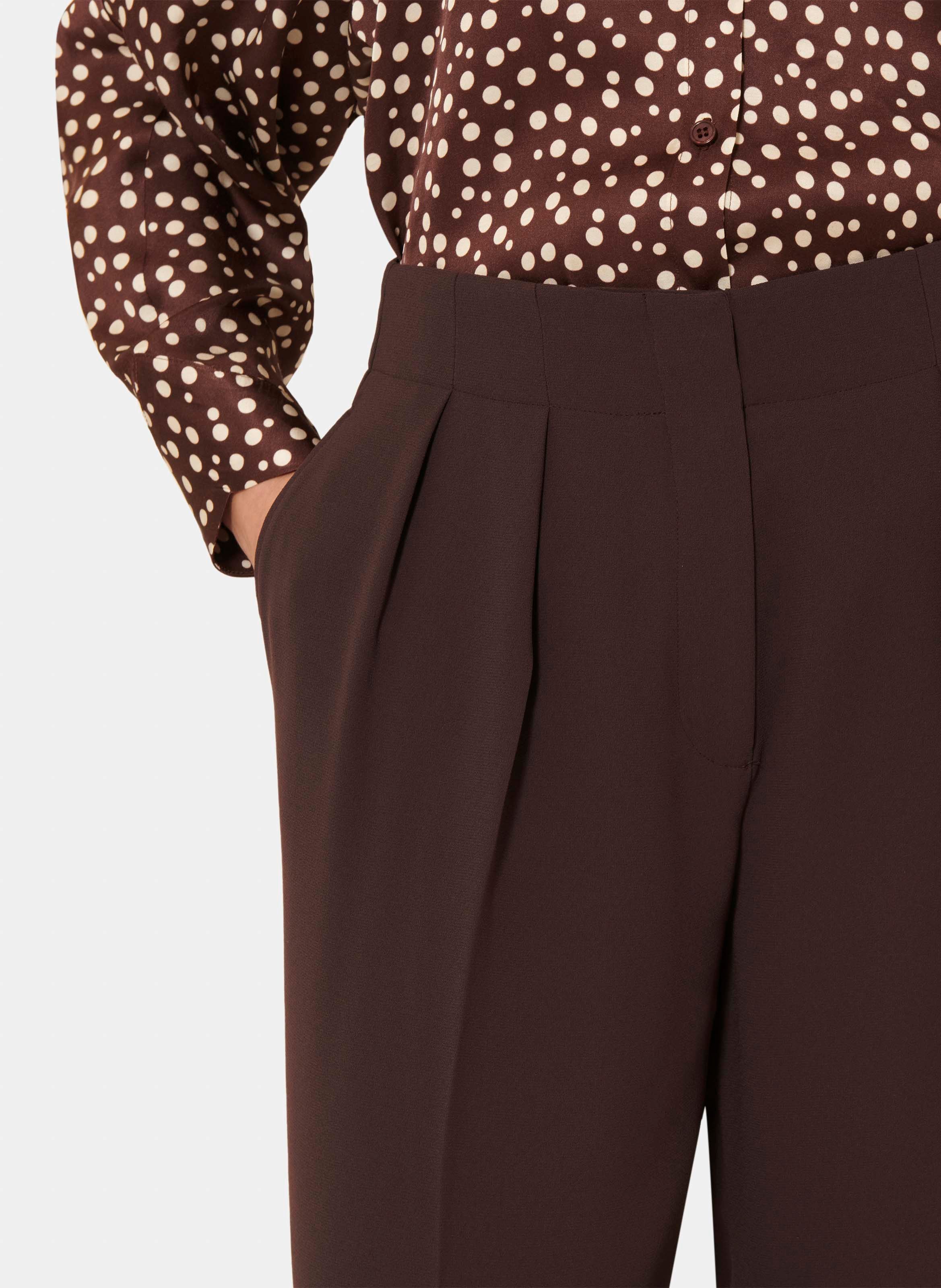 Pantalon parigi TARA JARMON Marron