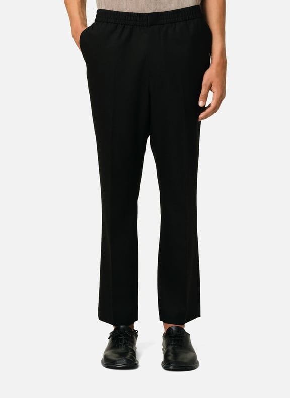 Pantalon taille elastiquée Noir by AMI PARIS AMI PARIS Pantalon taille elastiquée Noir