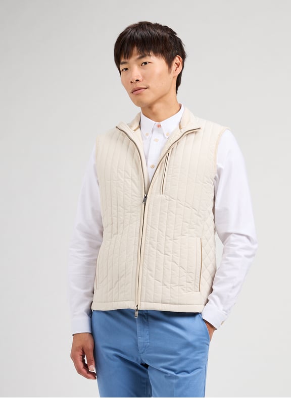 Veste sans manches Beige by HACKETT HACKETT Veste sans manches Beige