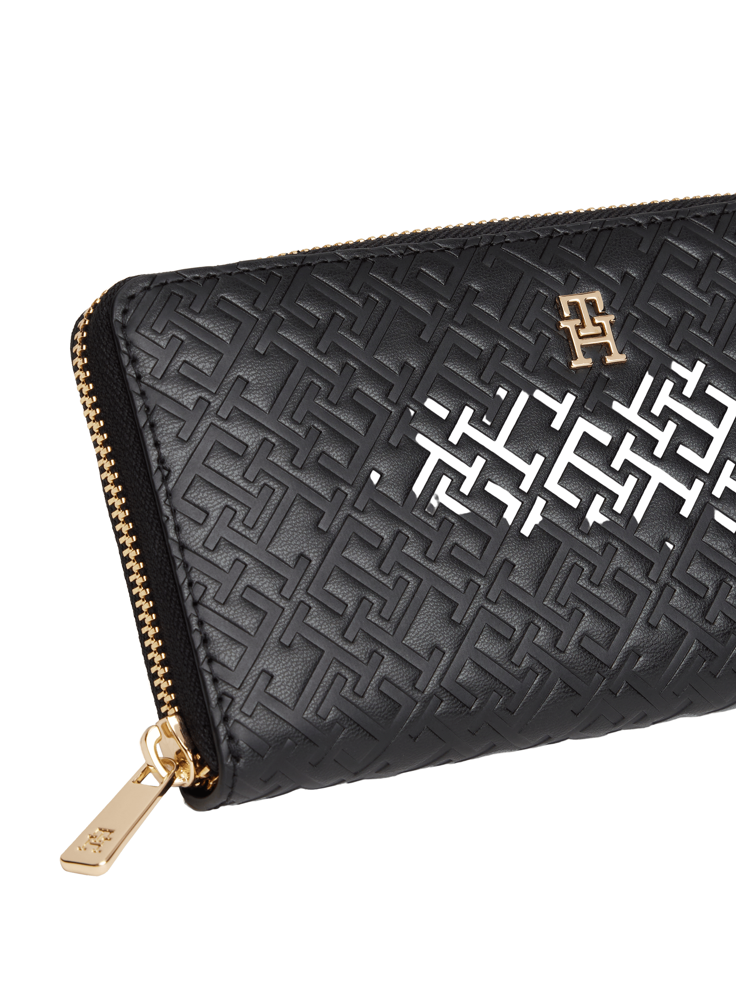 Portefeuille logotype TOMMY HILFIGER Noir