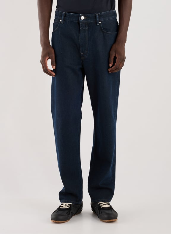 Jean droit décontracté en coton Bleu by CLOSED CLOSED Jean droit décontracté en coton Bleu