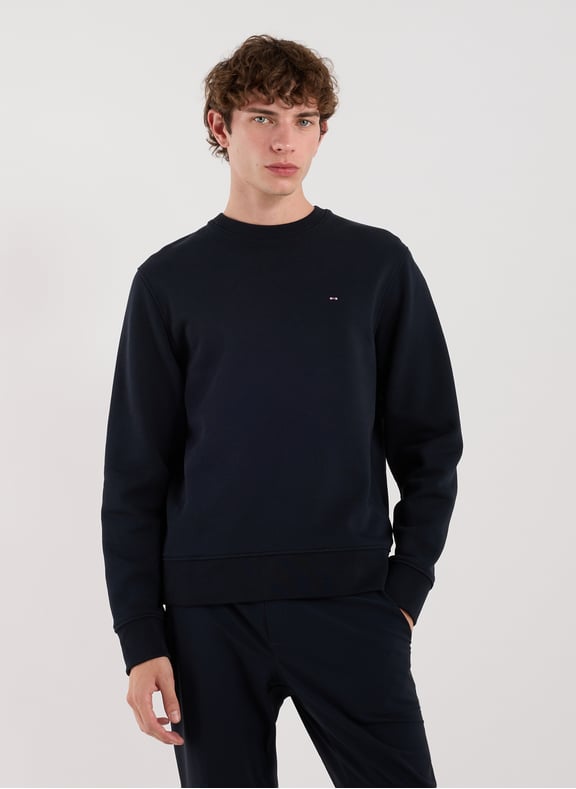Sweatshirt uni en coton Bleu by EDEN PARK EDEN PARK Sweatshirt uni en coton Bleu