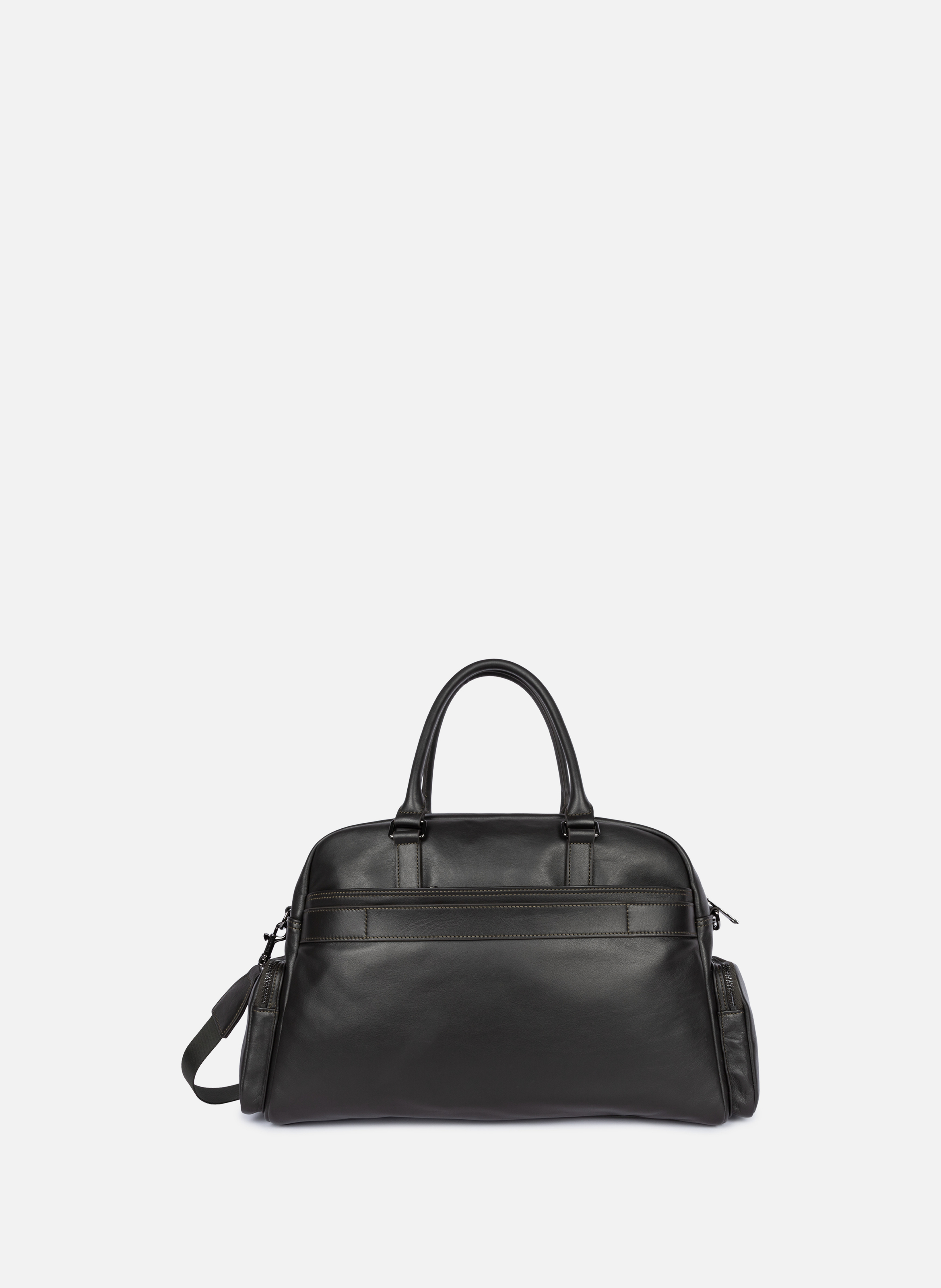 Sac à main bowling - soft vintage LANCASTER Marron