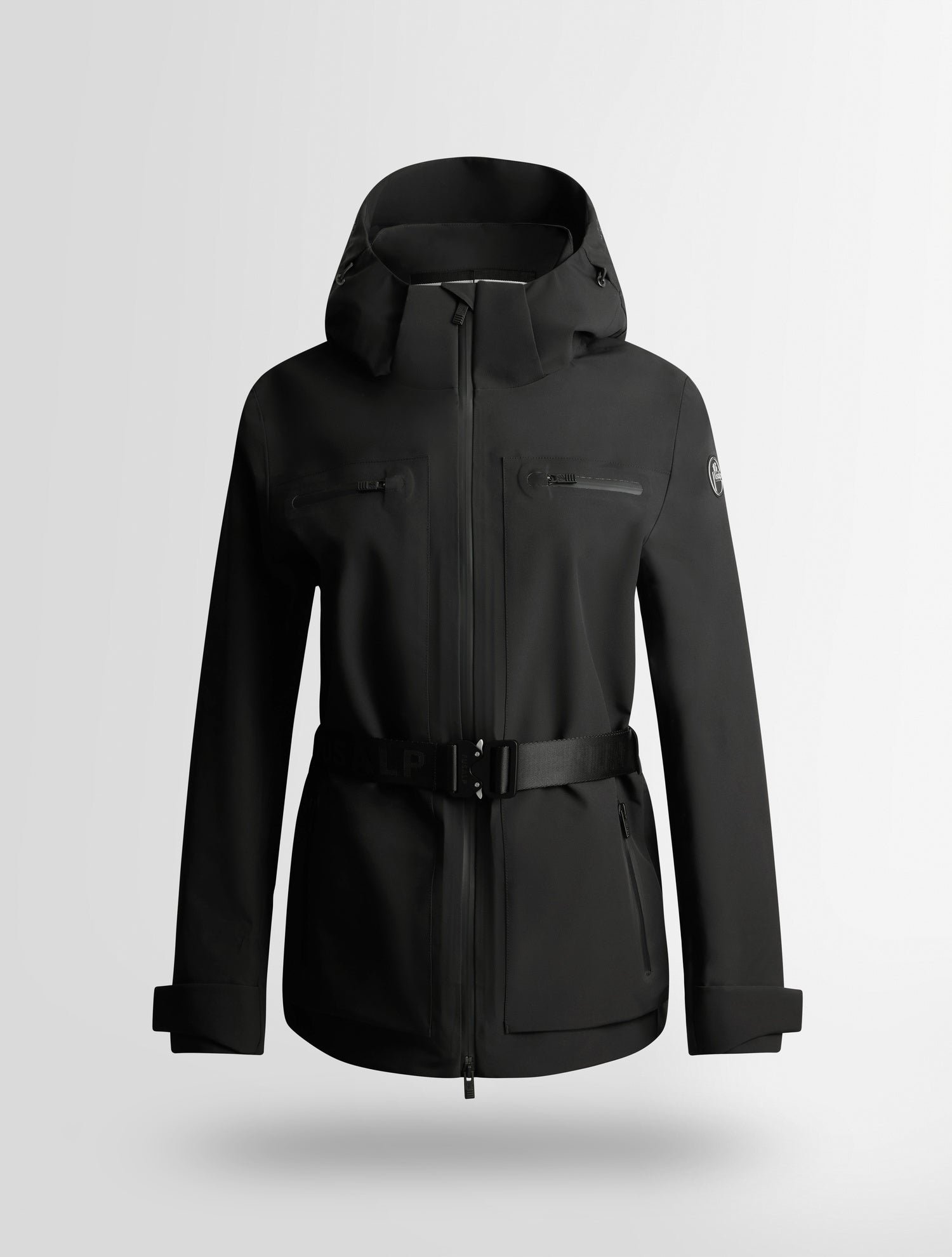 Veste de ski roppi col capuche FUSALP Noir