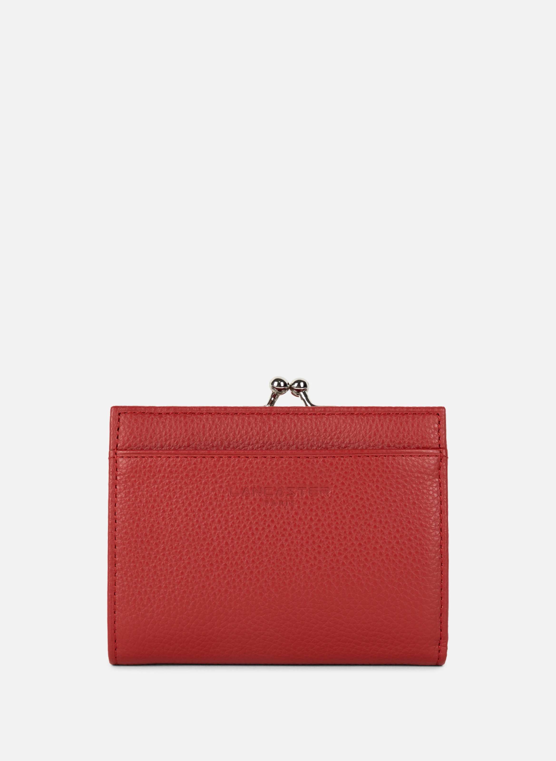 LANCASTER Coin purse - Foulonné PM Red