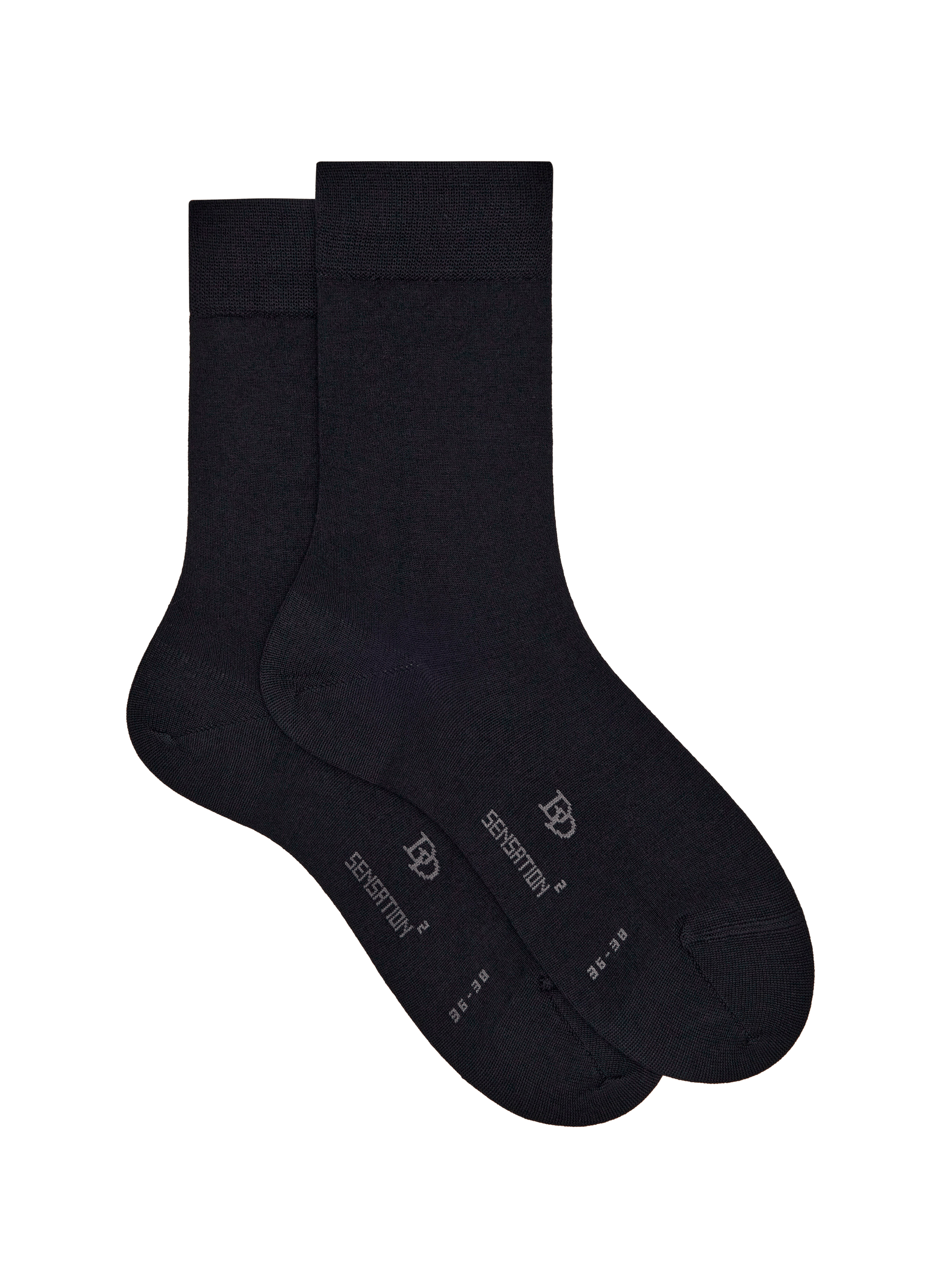 DORÉ DORÉ Wool and cotton socks  Black