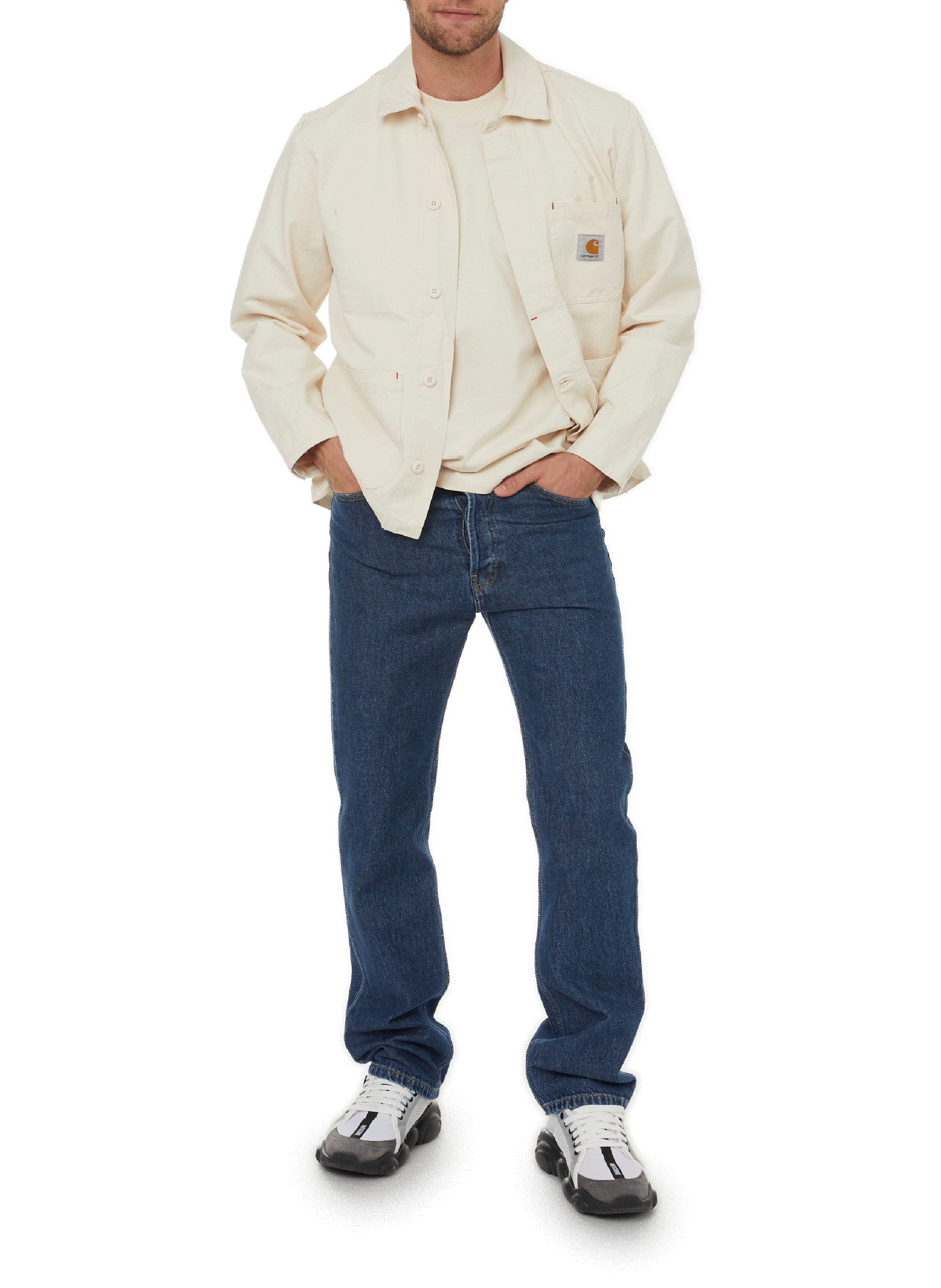 American Script organic cotton T-shirt CARHARTT WIP Beige