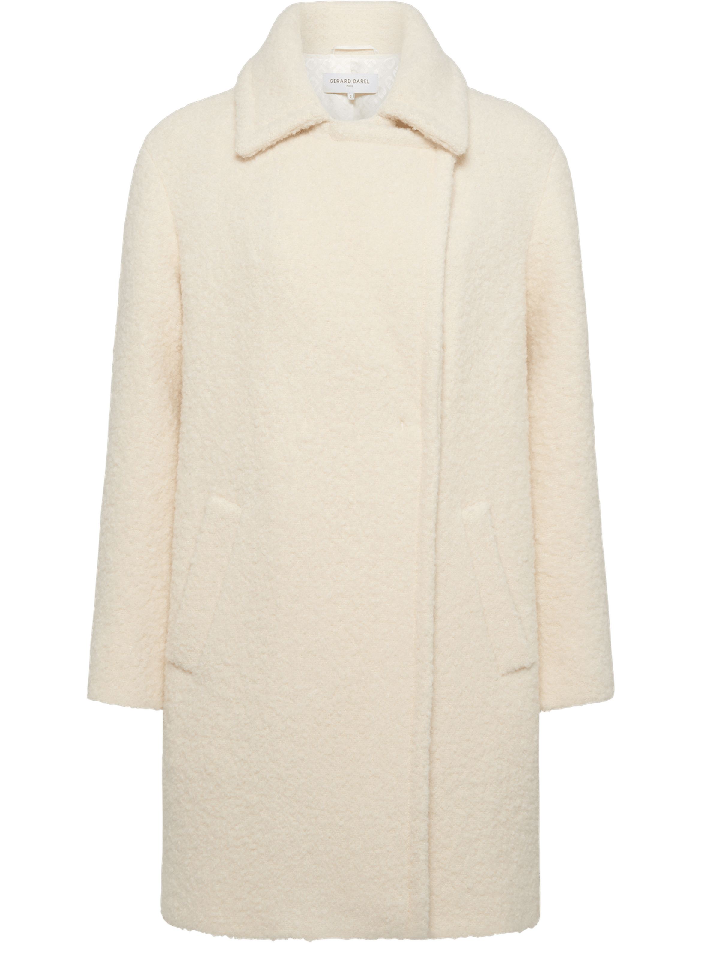 Manteau ample en laine bouclette - maiwenn GERARD DAREL Beige