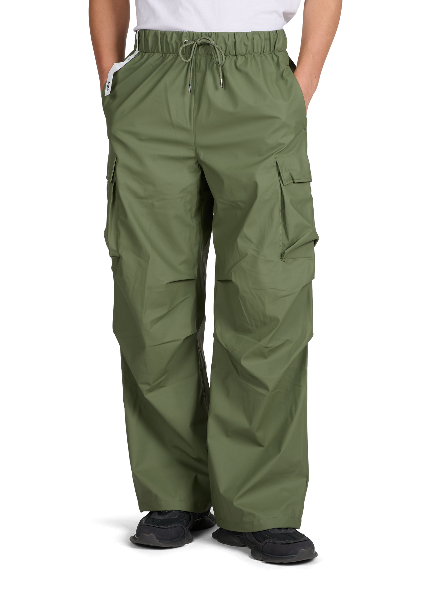Waterproof cargo pants RAINS Green