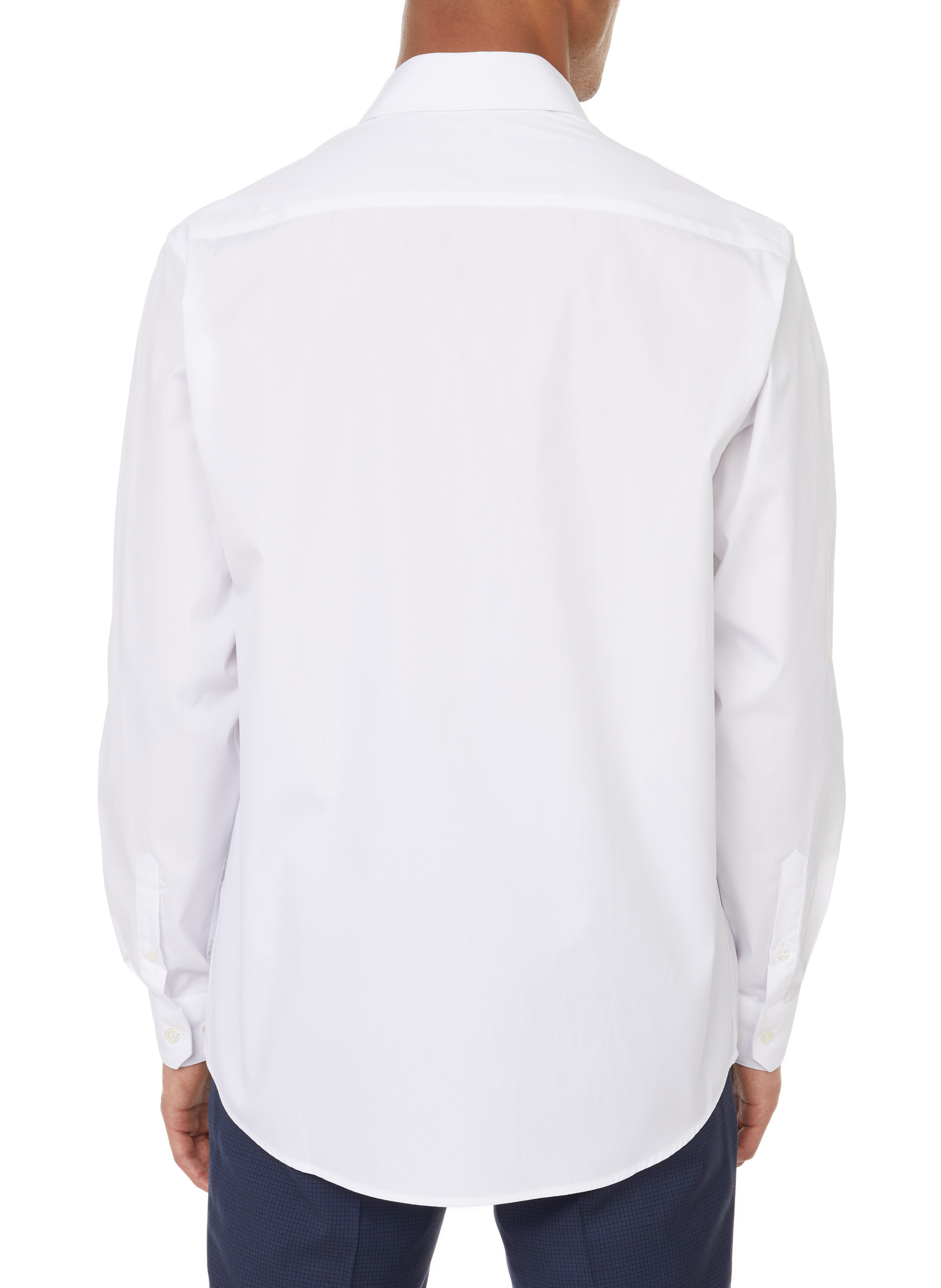 Straight cotton shirt AU PRINTEMPS PARIS White