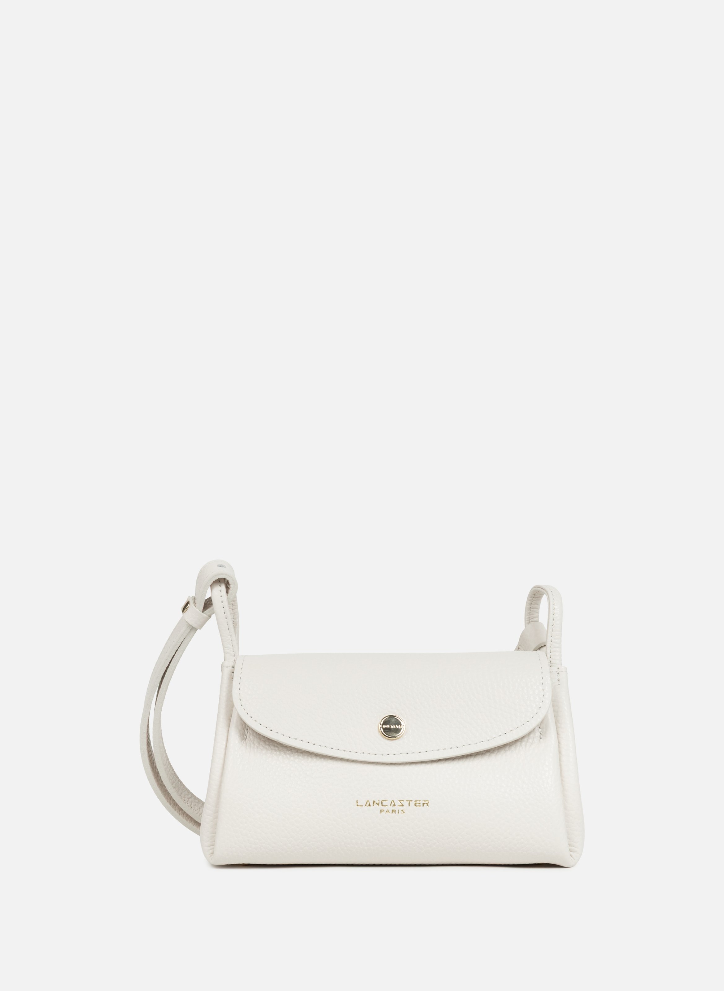 Petit sac trotteur - accordéon double LANCASTER White