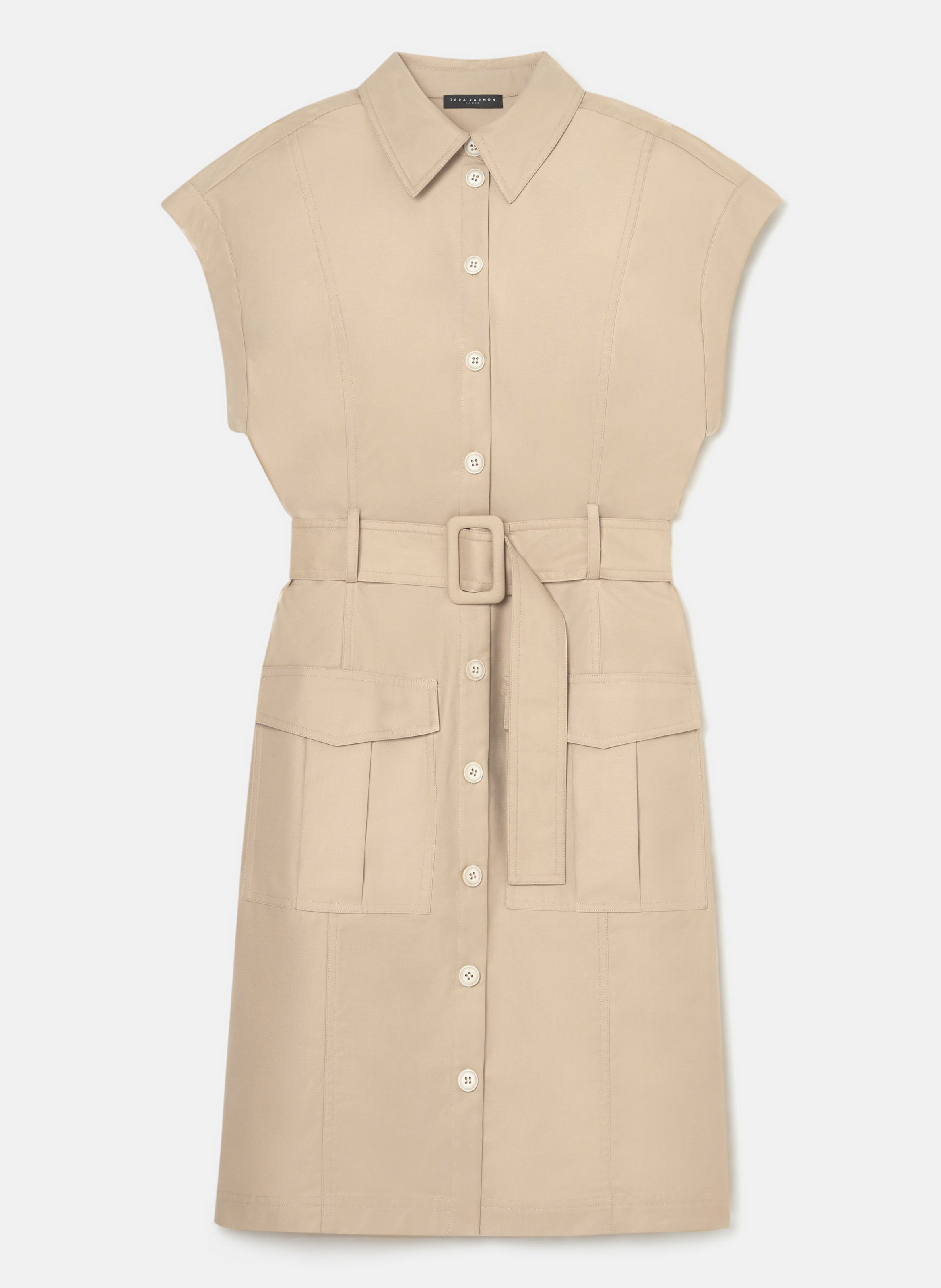 Robe rajah TARA JARMON Beige