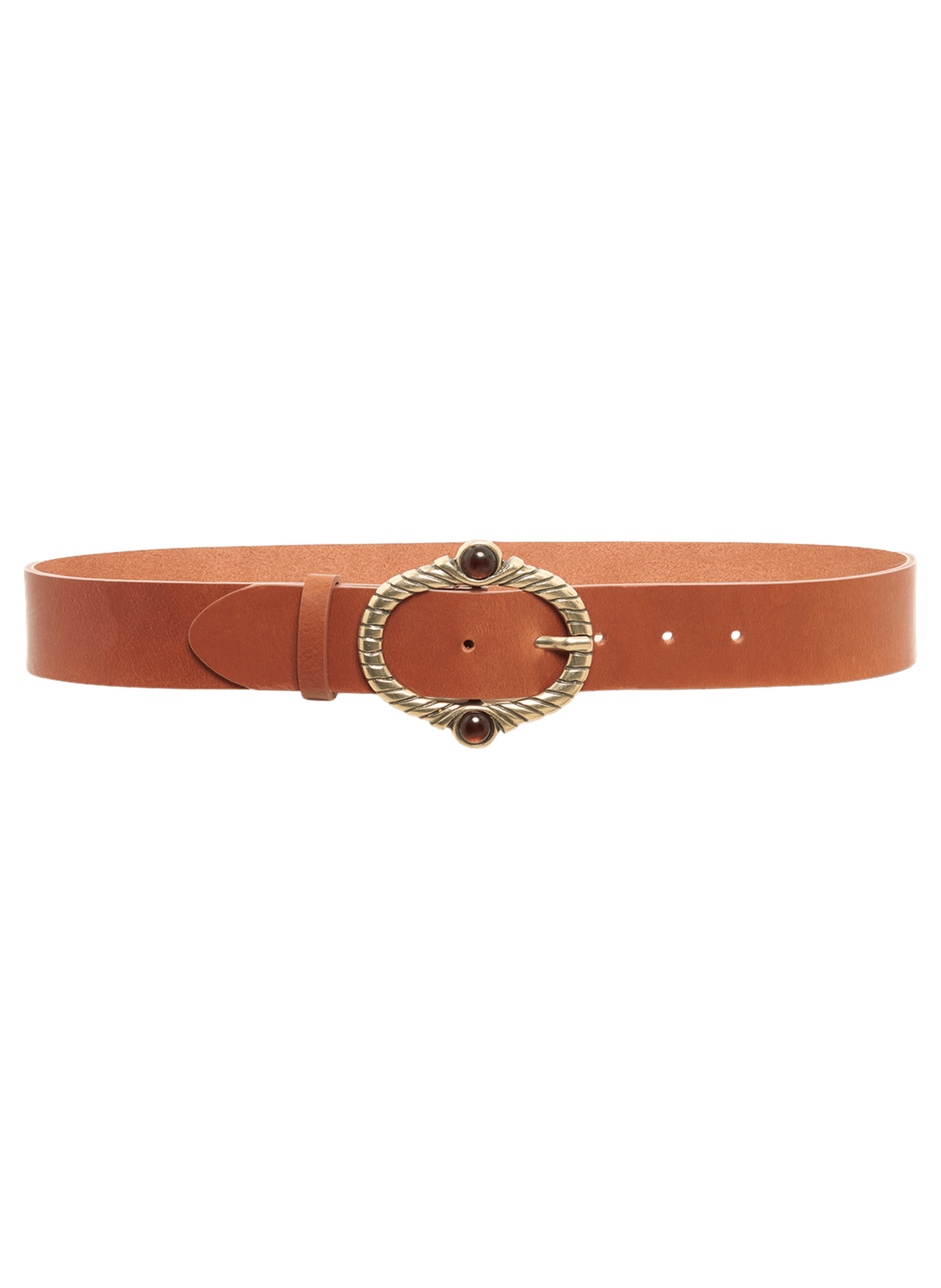 Ceinture en cuir - ona PABLO Marron