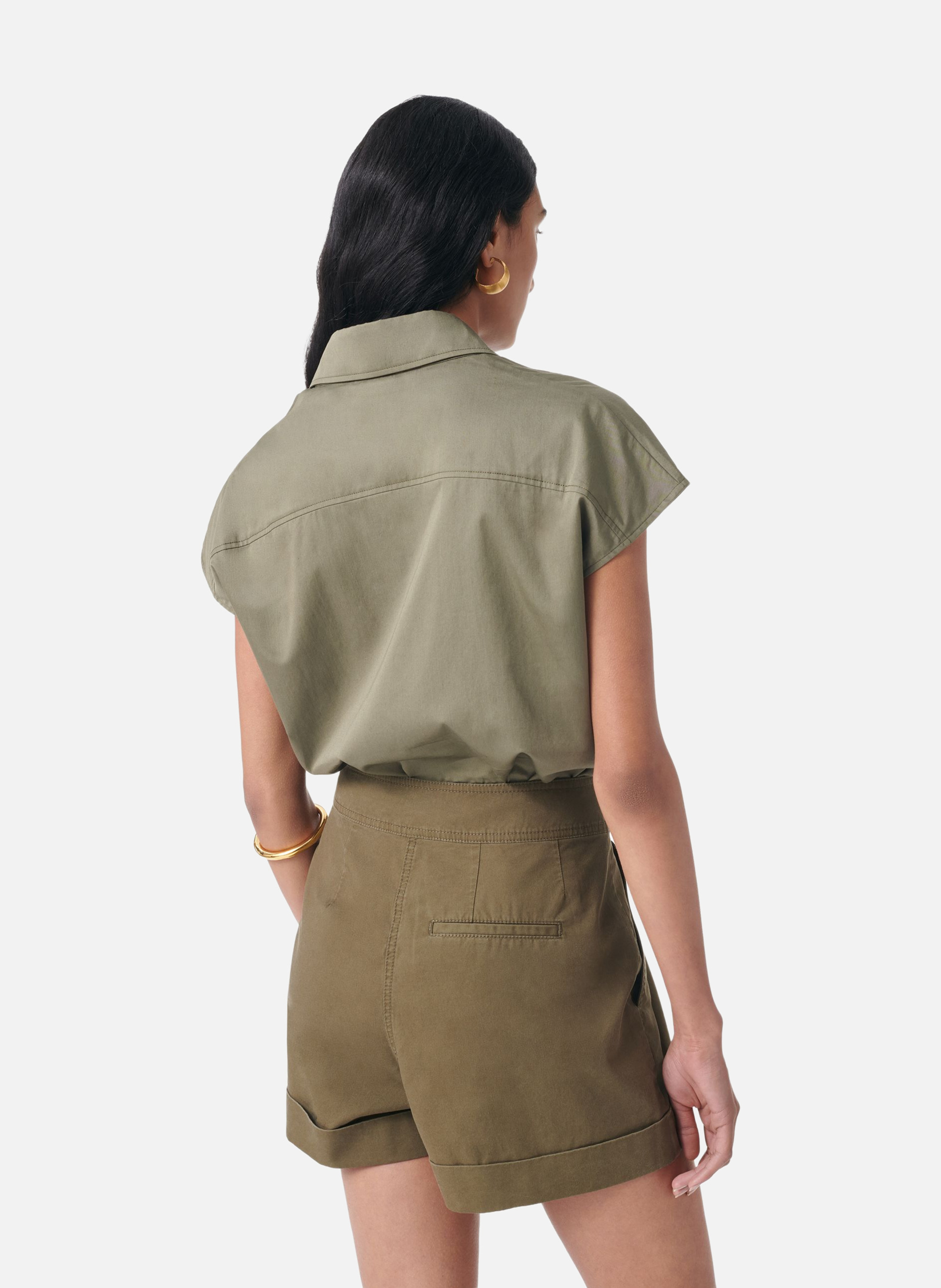 Chemise genesis VANESSA BRUNO Vert