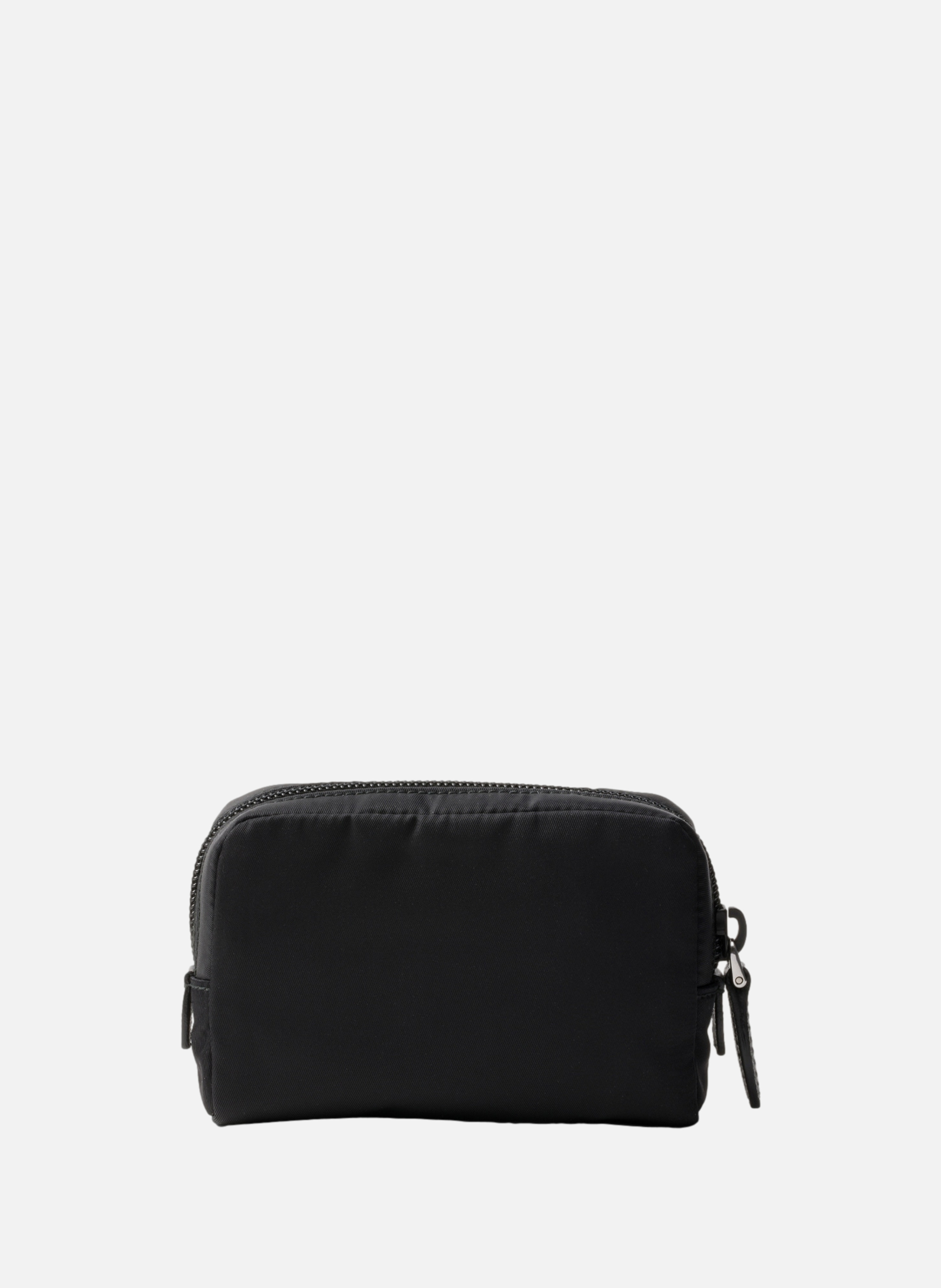 Micro pochette en re-nylon PRADA Noir