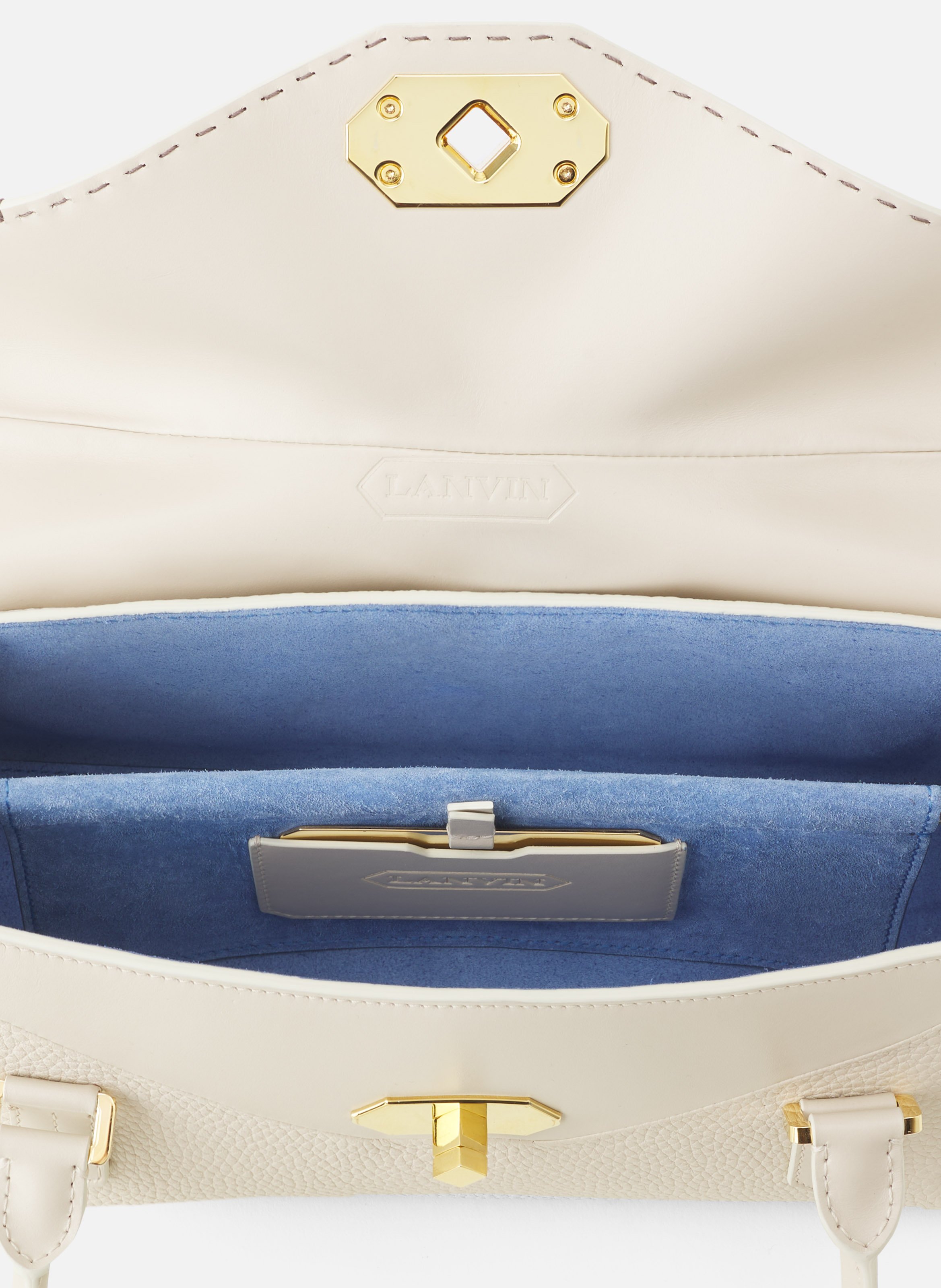 Sac le confident by lanvin 26 en cuir LANVIN Blanc