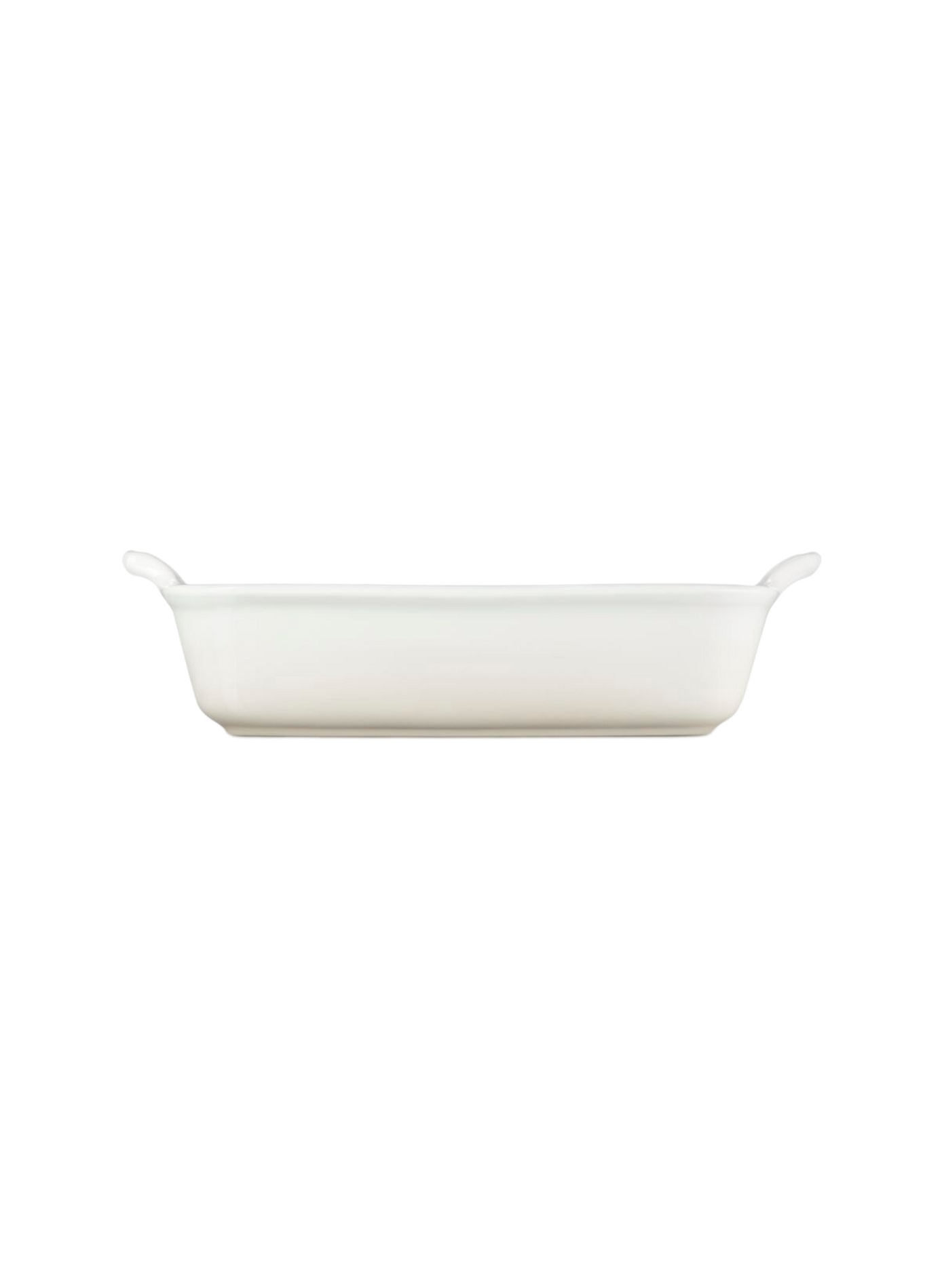 Rechteckige Erbsenplatte aus Keramik LE CREUSET Beige