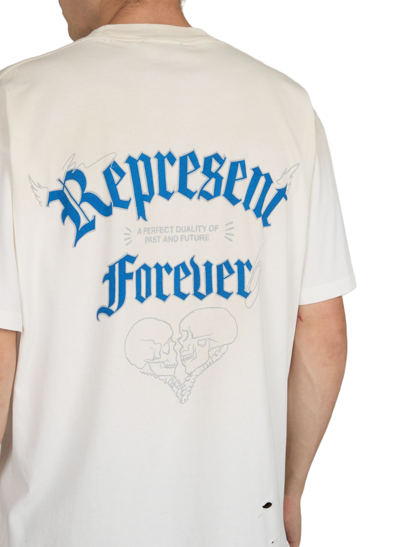 Tee-shirt en coton REPRESENT Blanc
