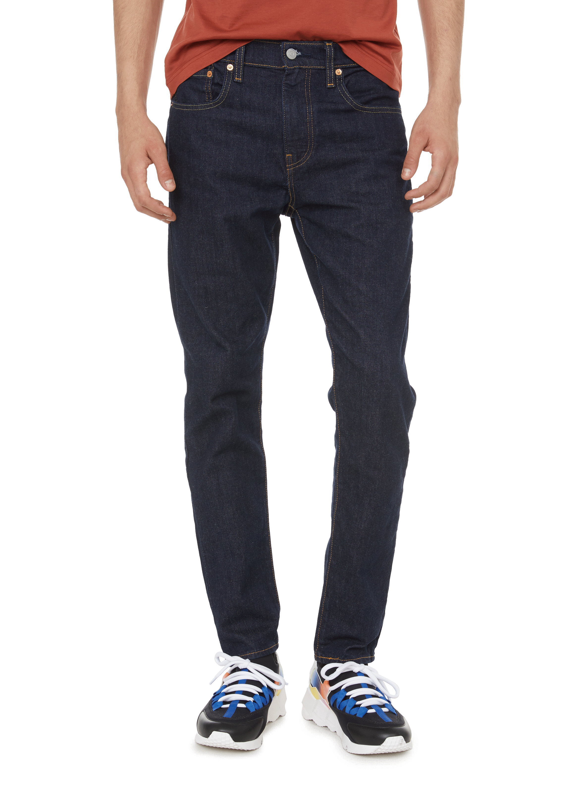 Jean 512 Slim Tape en coton denim LEVI'S Gris