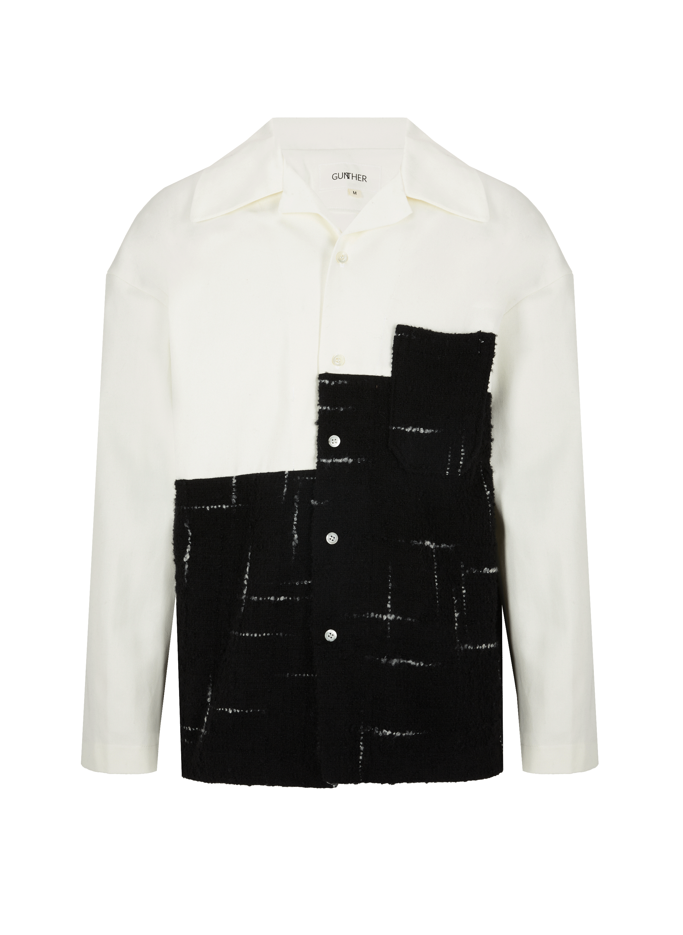 Chemise Skyline en coton et laine mélangés