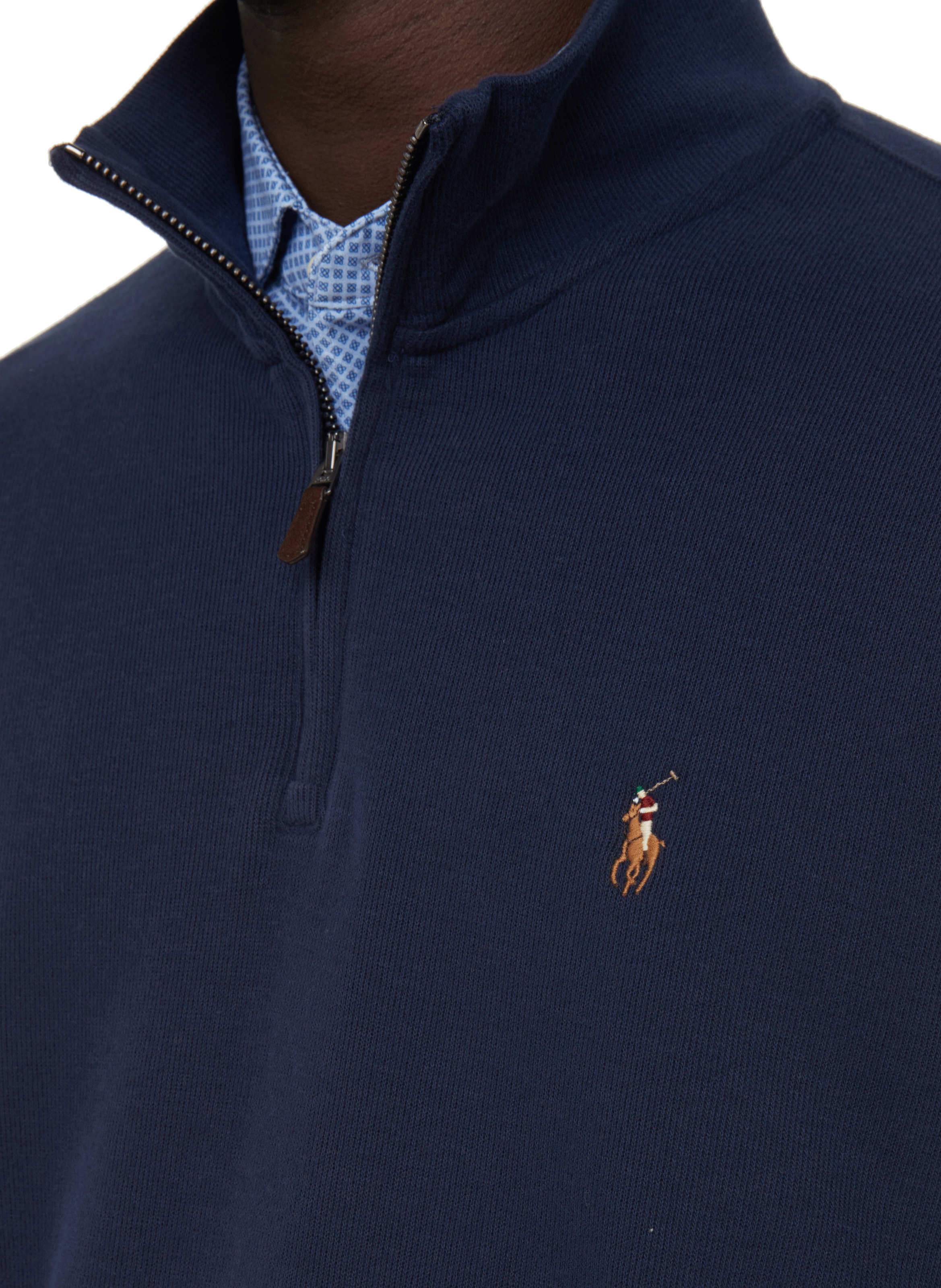 Half-zip cotton jumper POLO RALPH LAUREN Blue