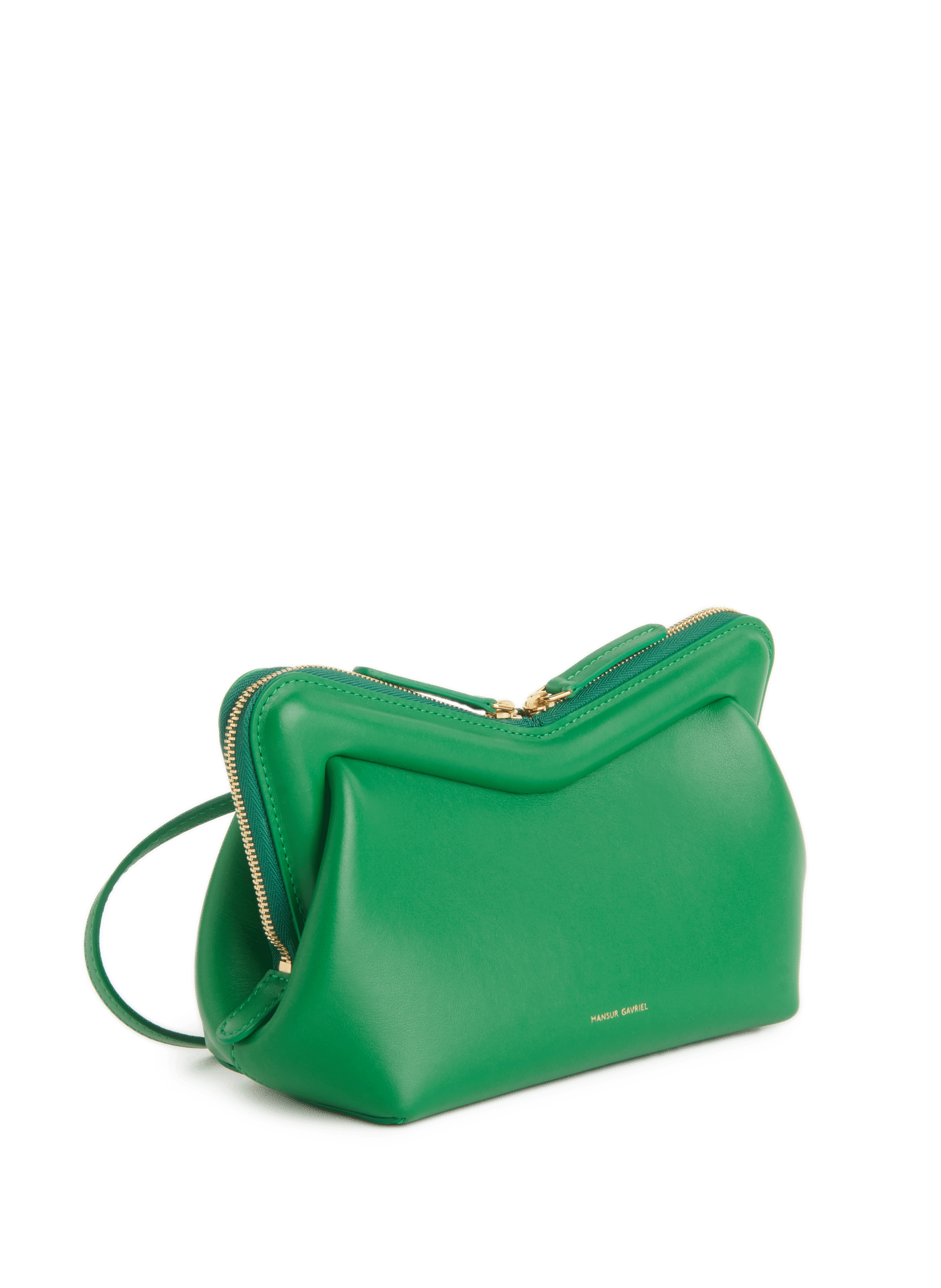 Sac à bandoulière en cuir MANSUR GAVRIEL Vert