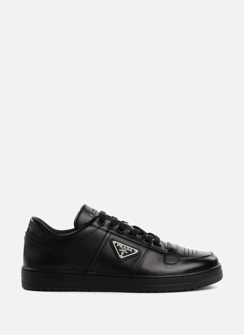 Leather sneakers BlackPRADA 