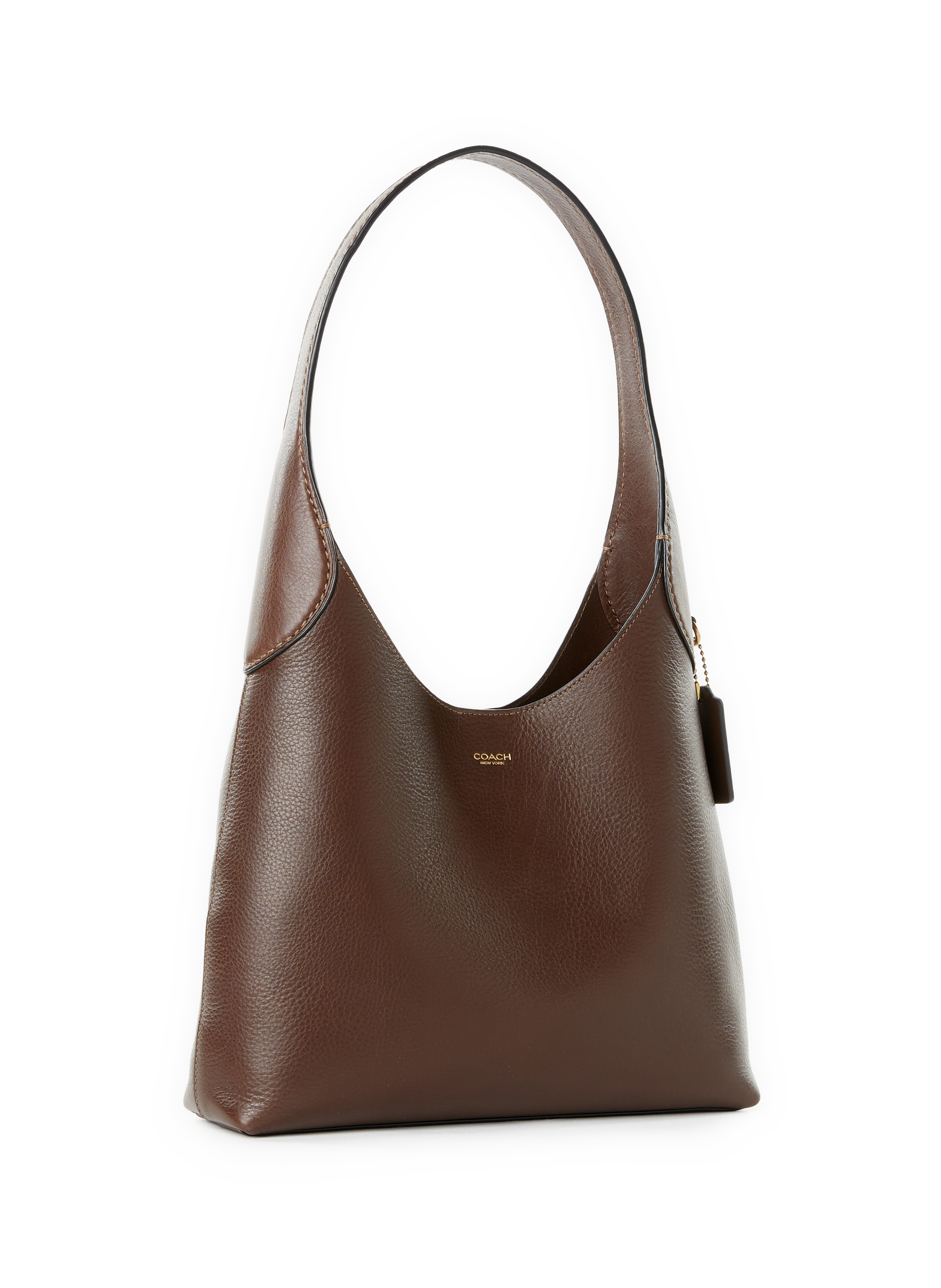 Sac porté épaule Brooklyn 28 en cuir COACH Marron