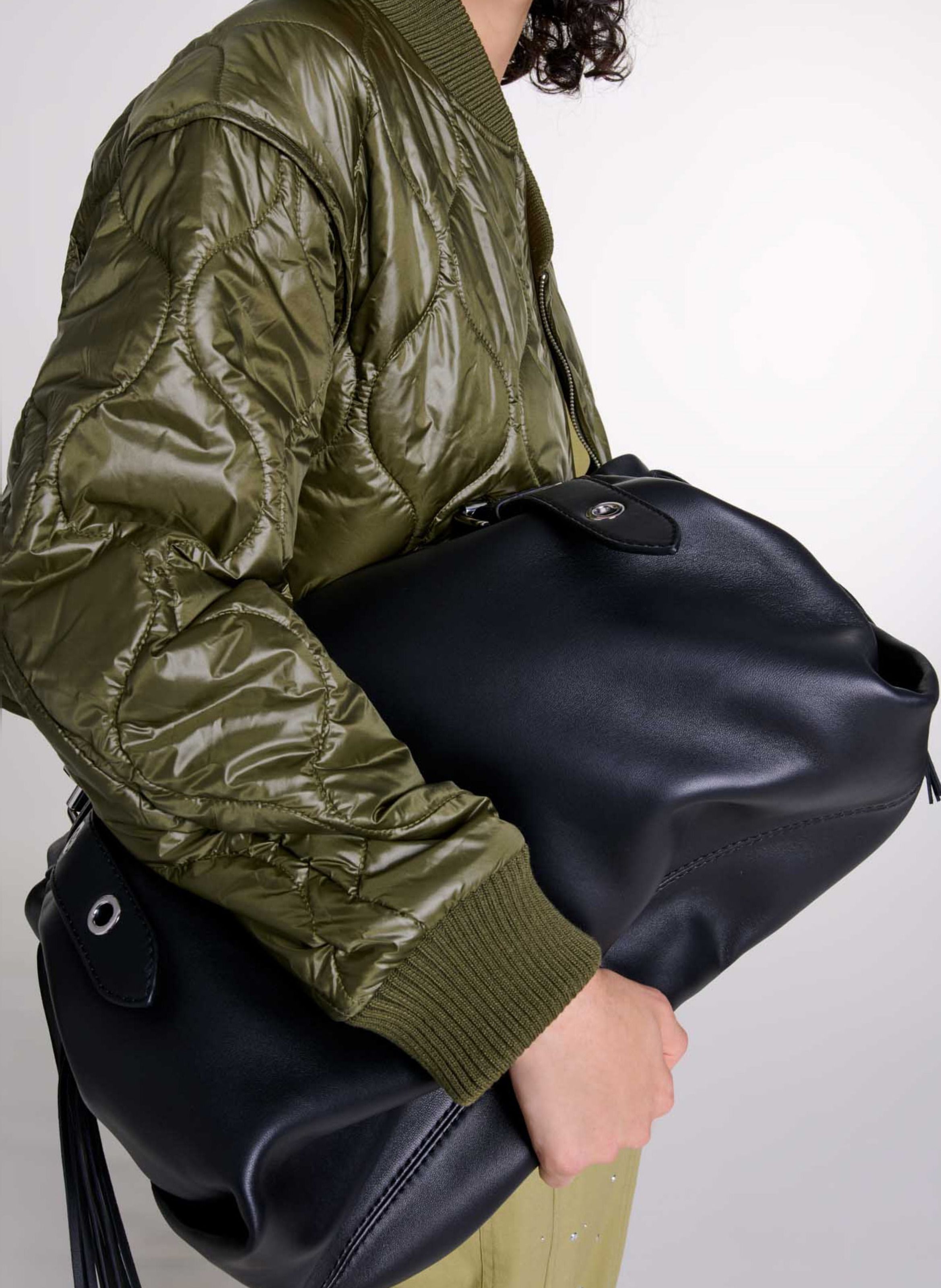 Grand sac shopping en cuir miss m xl MAJE 