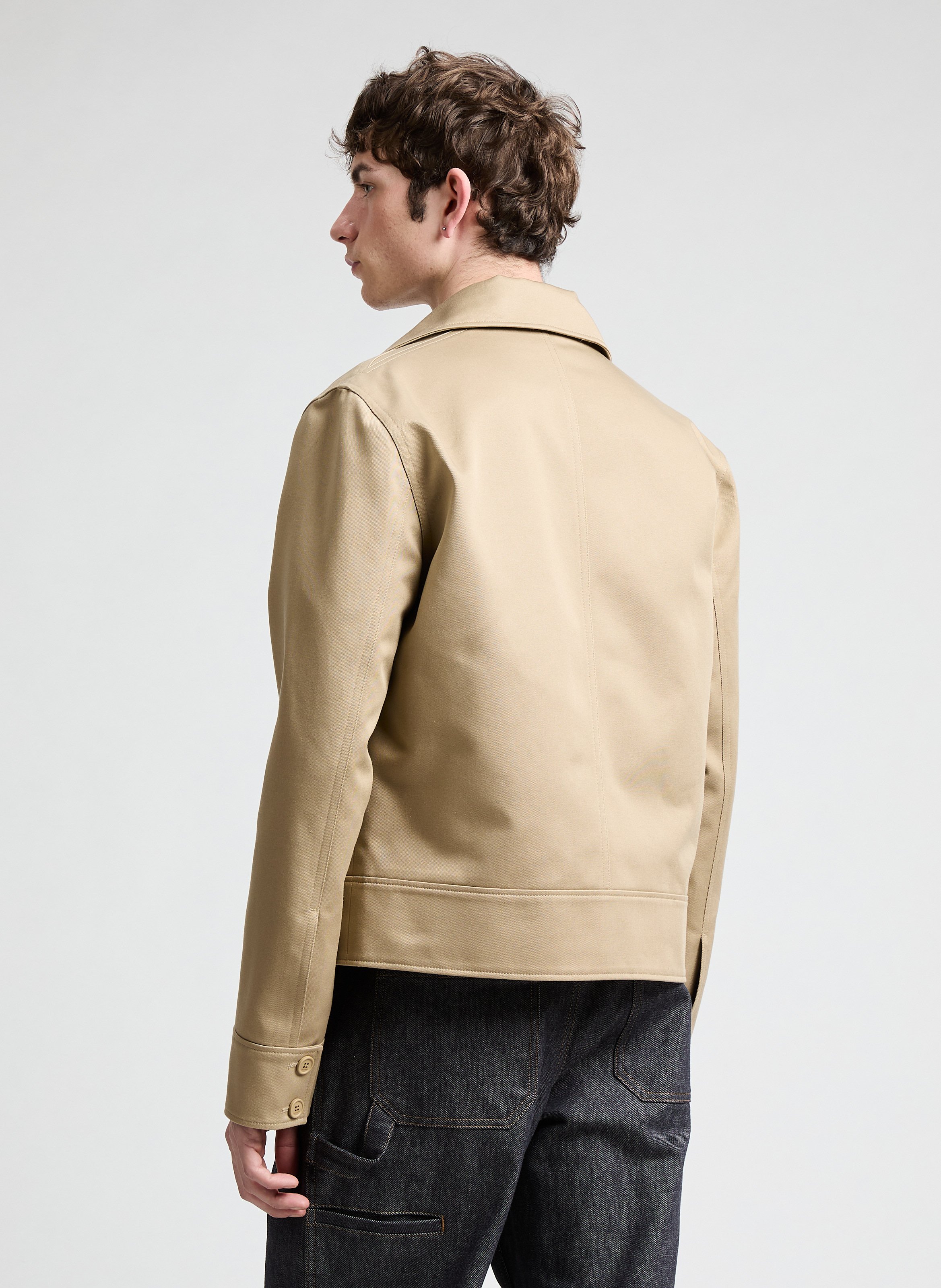 Short straight jacket COURRÈGES Beige