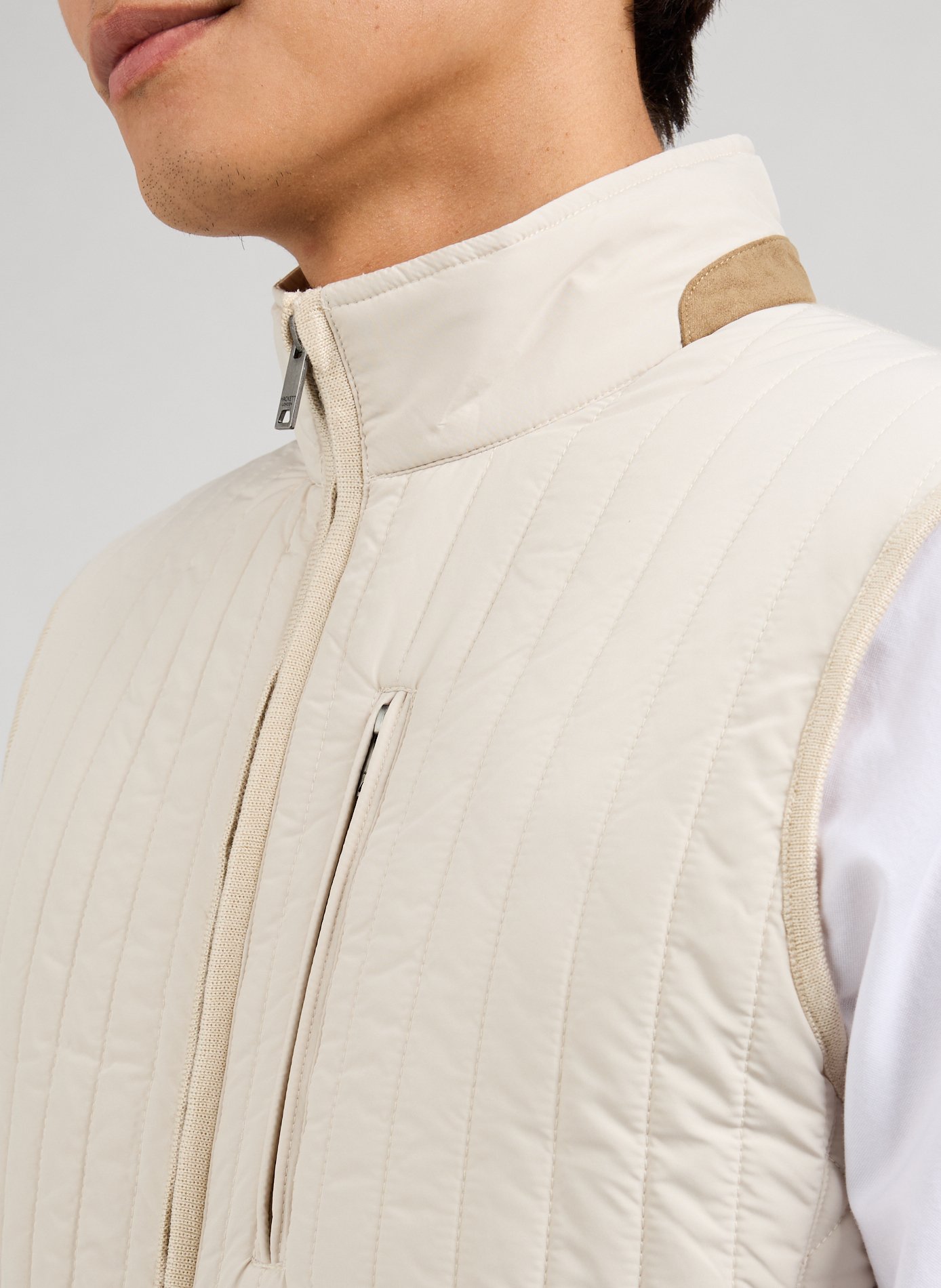 Veste sans manches HACKETT Beige