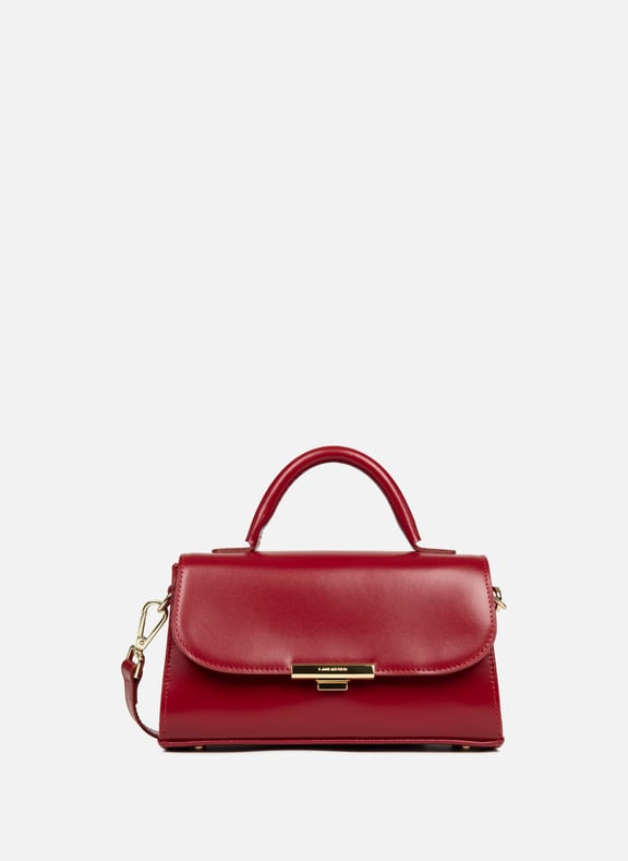 Sac à main - suave evenly Rouge by LANCASTER LANCASTER Sac à main - suave evenly Rouge