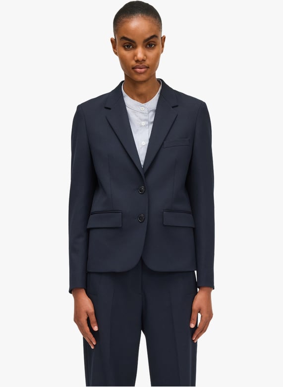Veste de tailleur unie - nyla | Bleu by PABLO Veste de tailleur unie - nyla Bleu