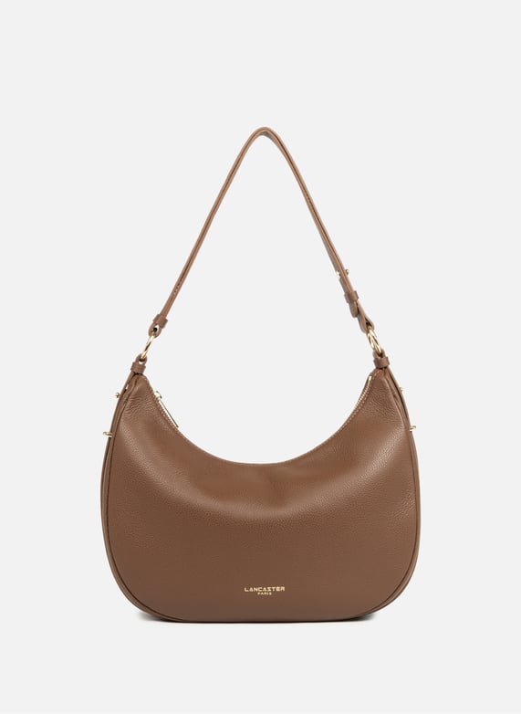 Grand sac besace - milano aria | Marron by LANCASTER Grand sac besace - milano aria Marron