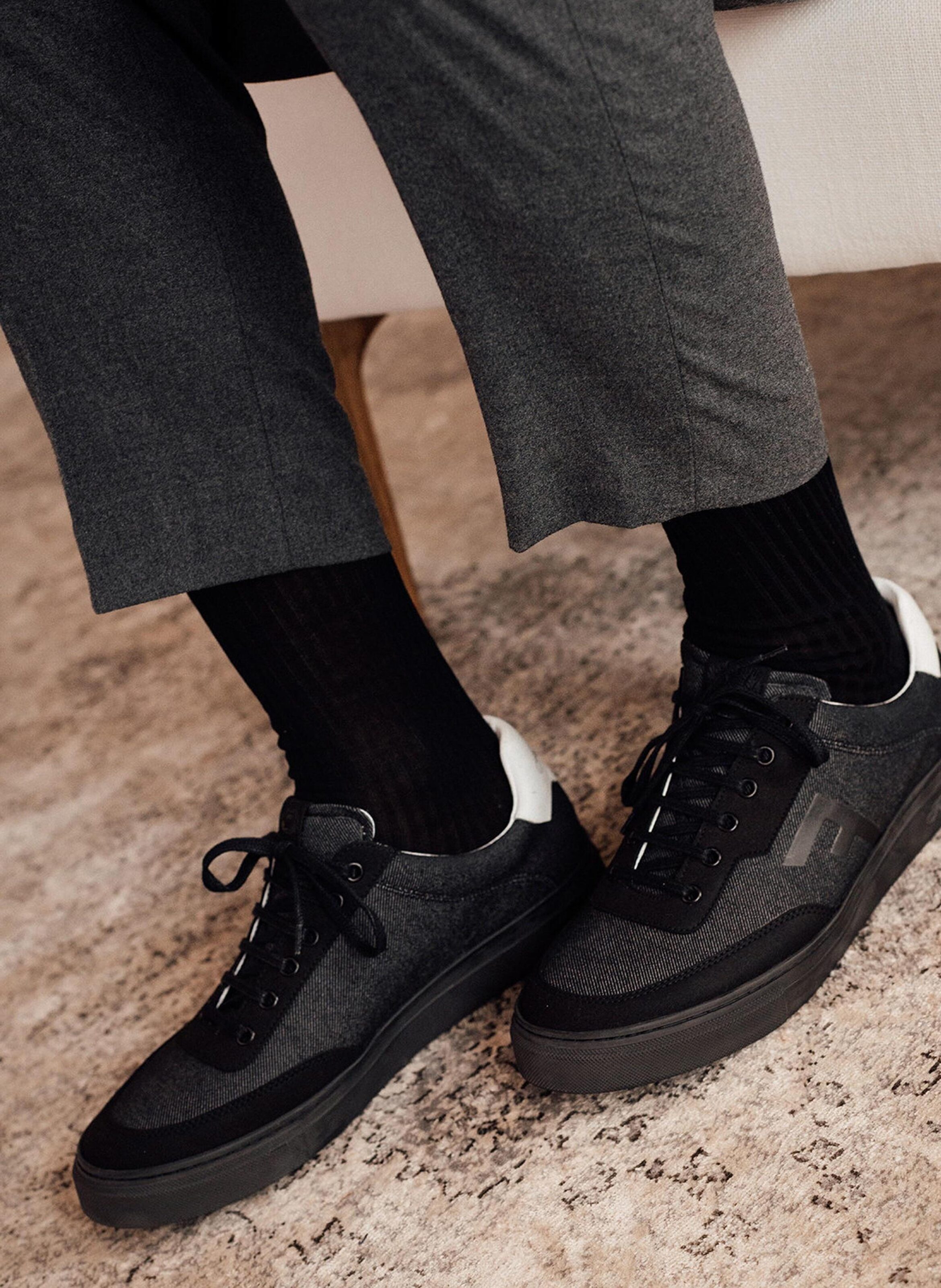 Sneakers greenwood FINSBURY Noir