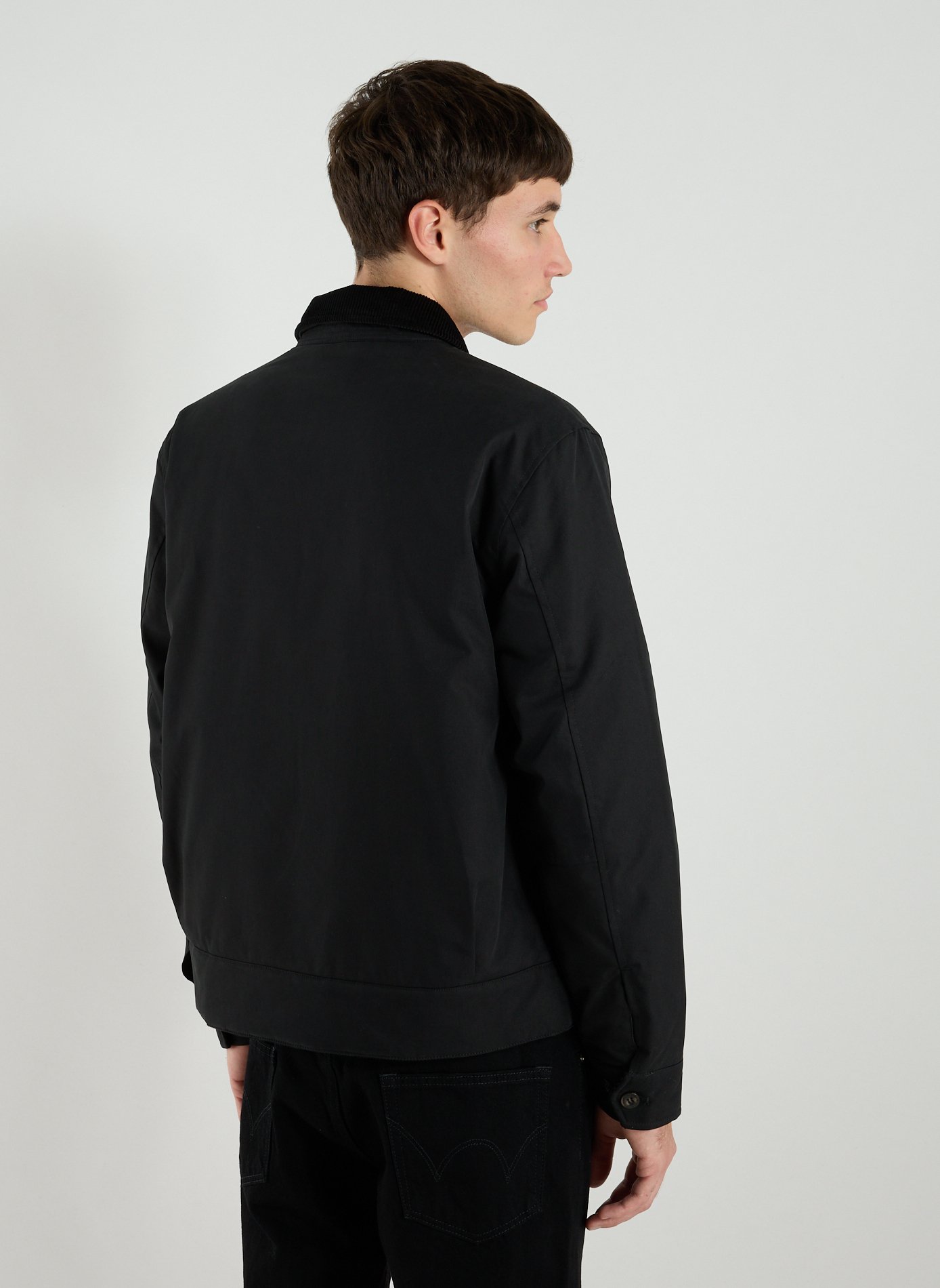 Blouson en coton mélangé FRED PERRY Noir
