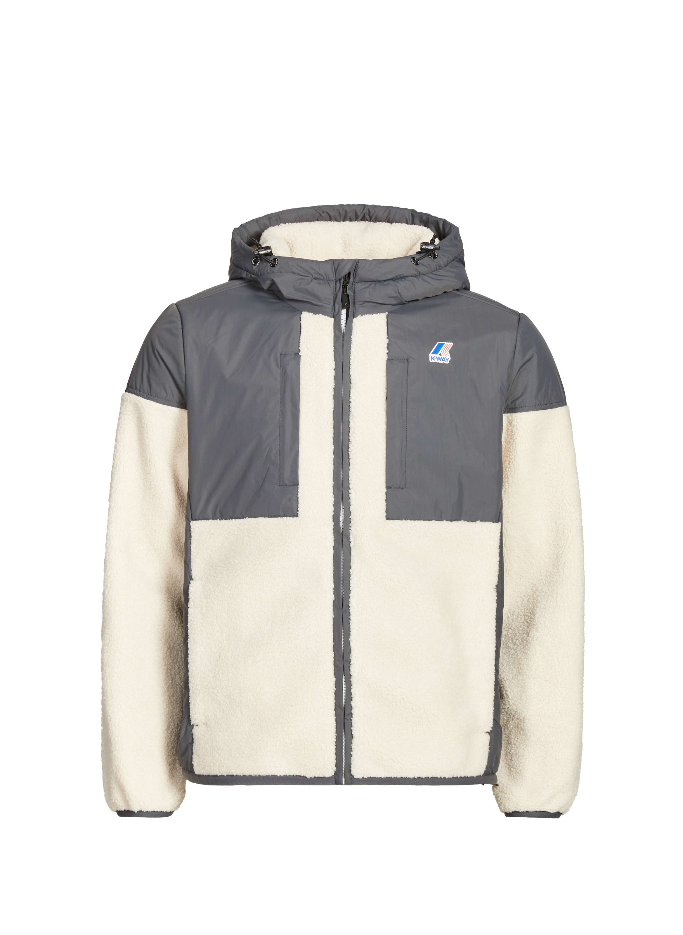 K-WAY Blouson polaire Orsetto Gris