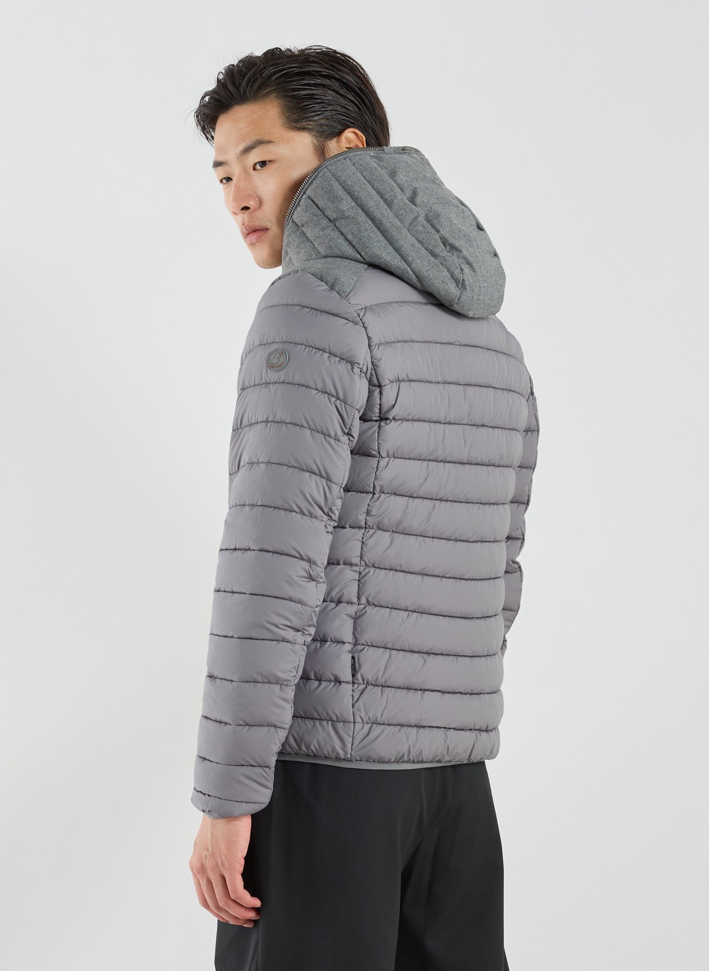 Doudoune matelassée à capuche SAVE THE DUCK Gris