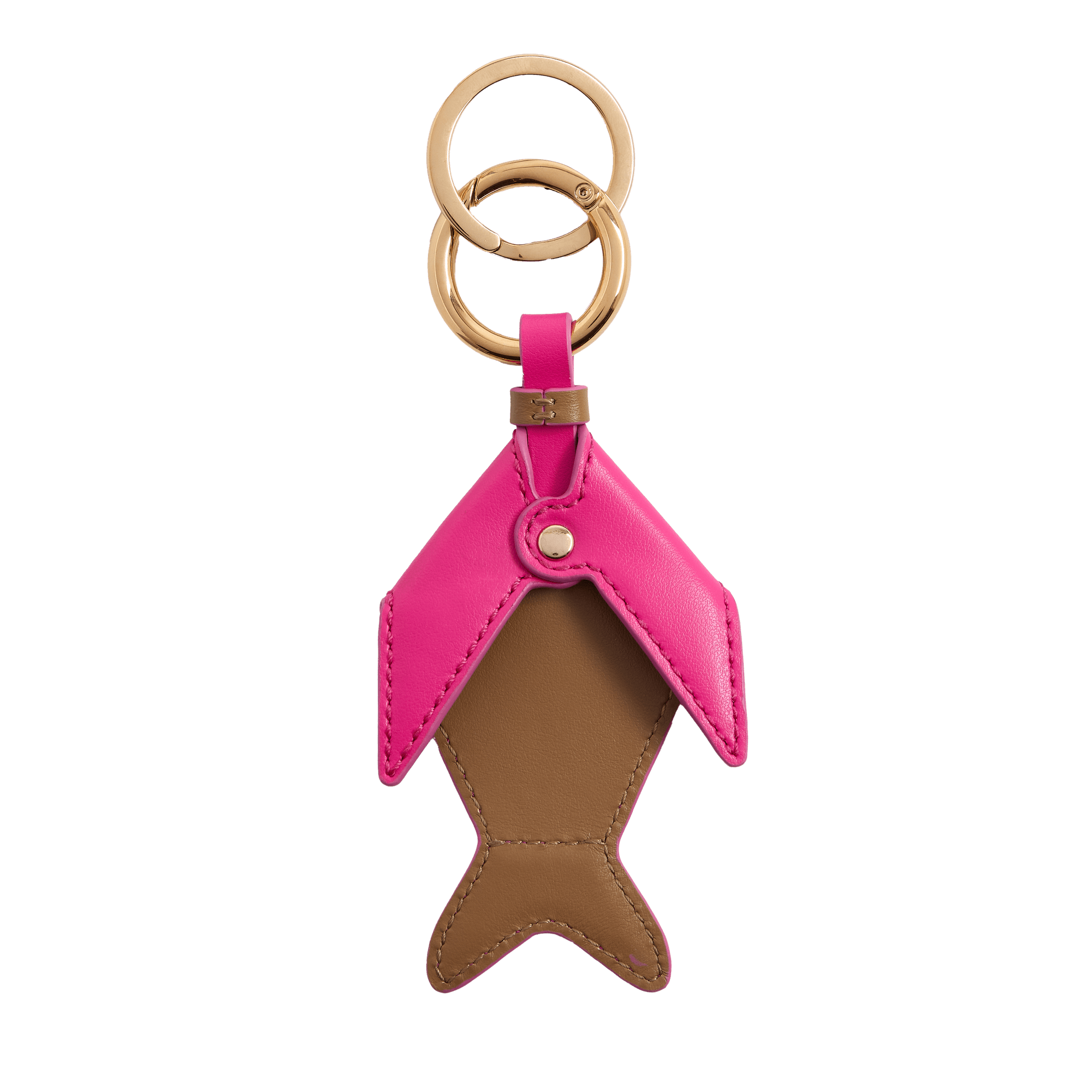 Key holder lancel beach capsule by lancel in leather LANCEL Pink