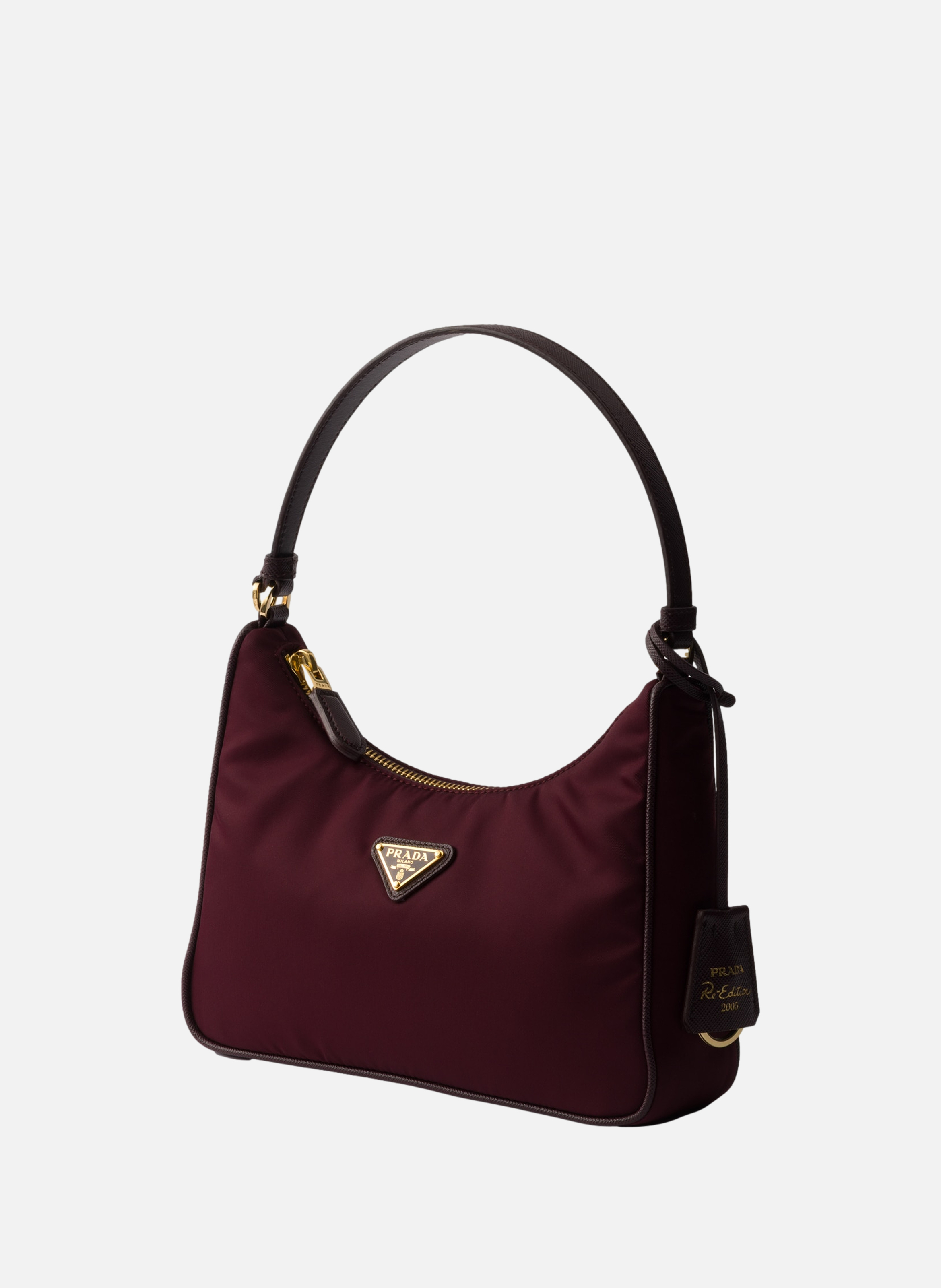 Mini sac prada re-edition 2005 en re-nylon PRADA Rouge