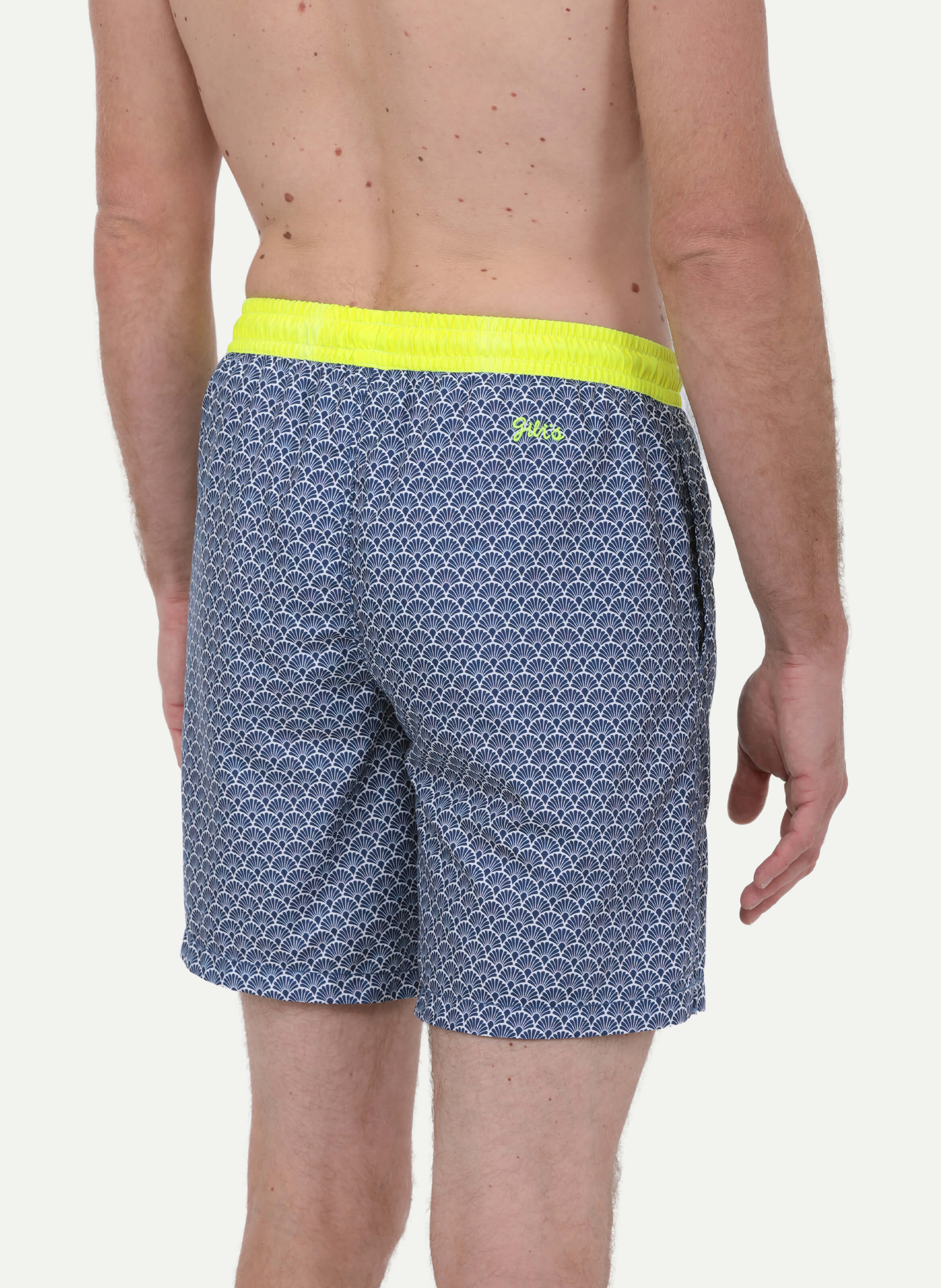 Short de bain  long  nagoya GILI'S Bleu