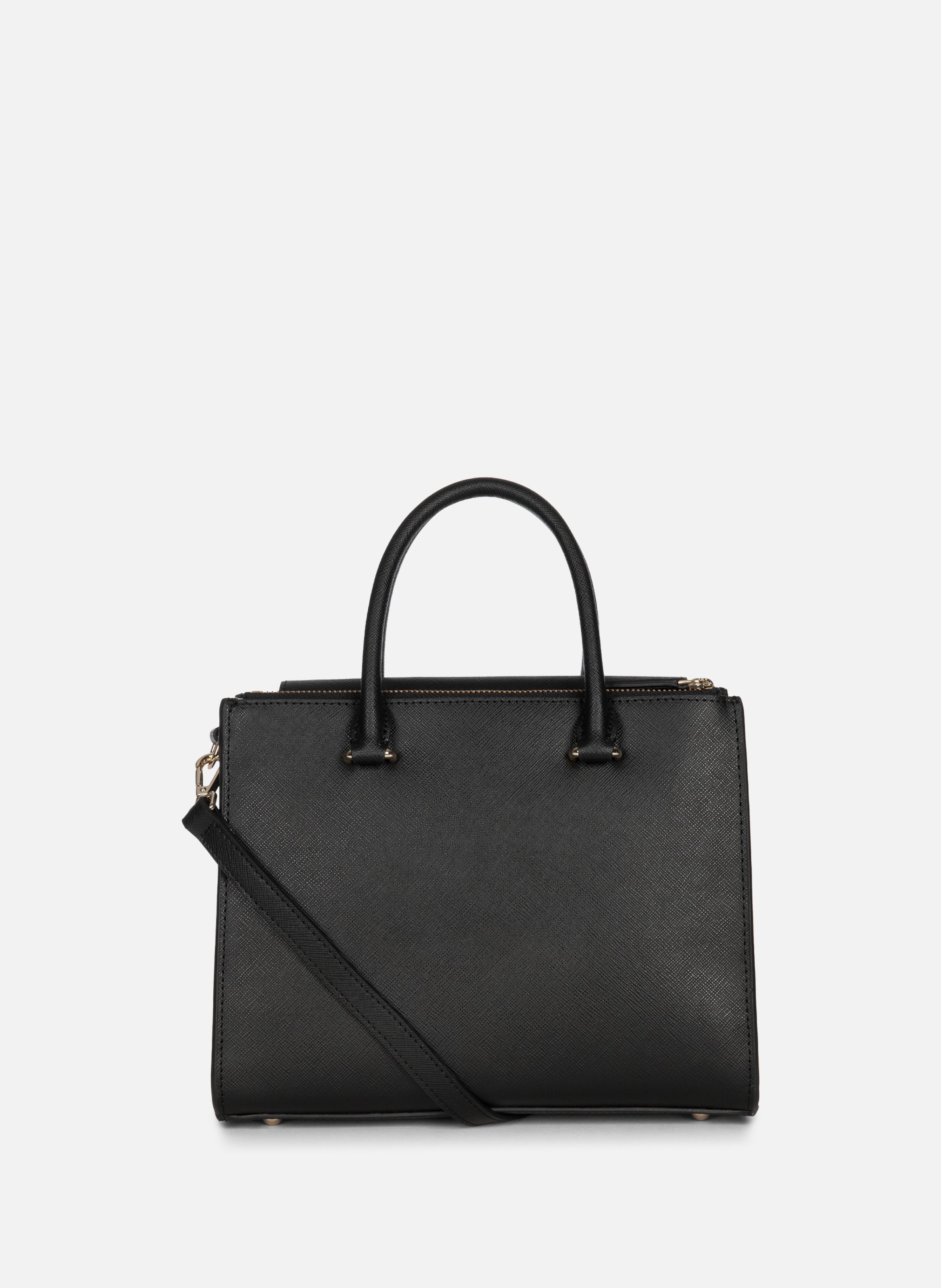 Handbag - Saffiano Signature LANCASTER Black