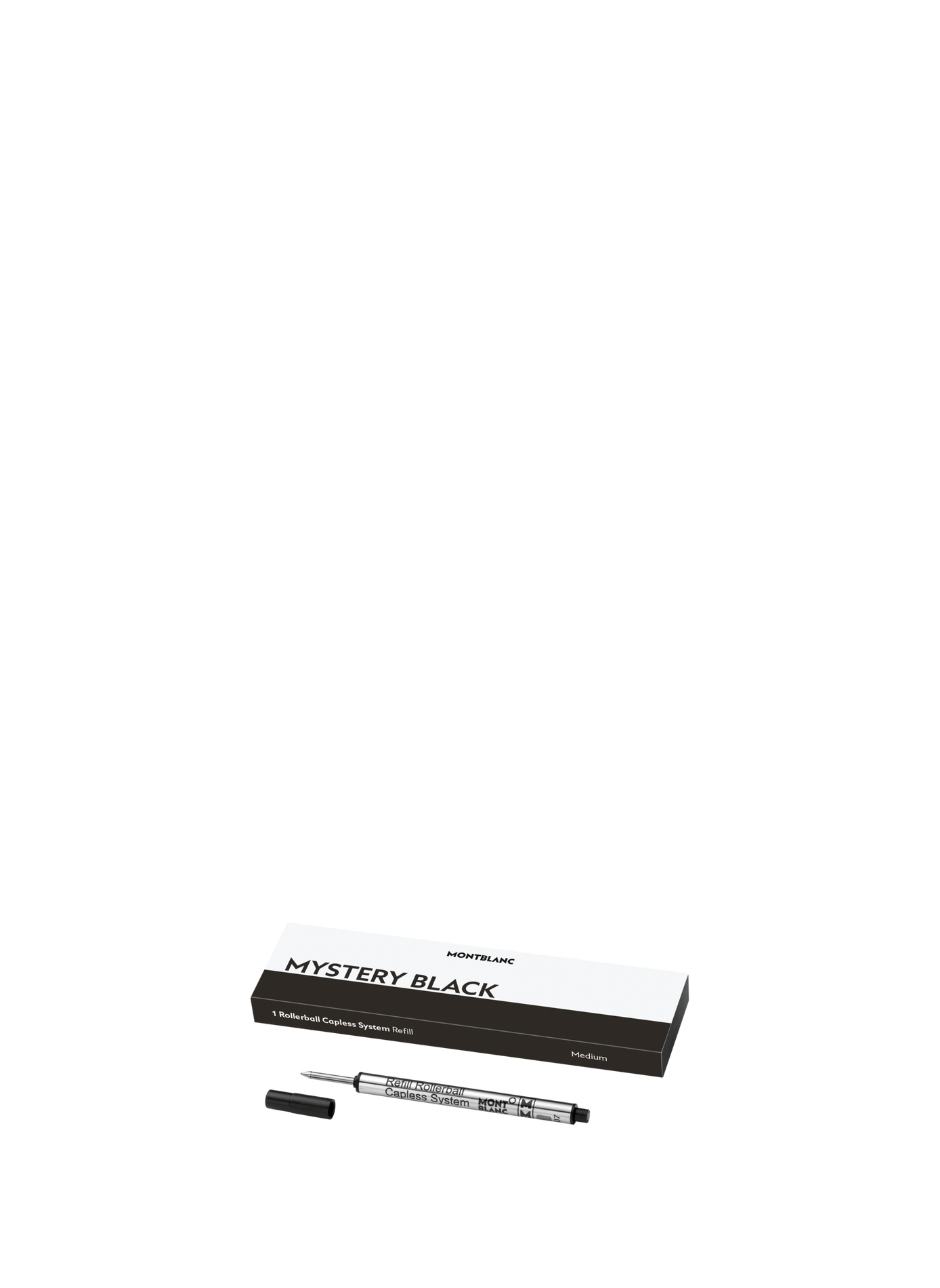 1x Refill for Capless Rollerball MONTBLANC Black